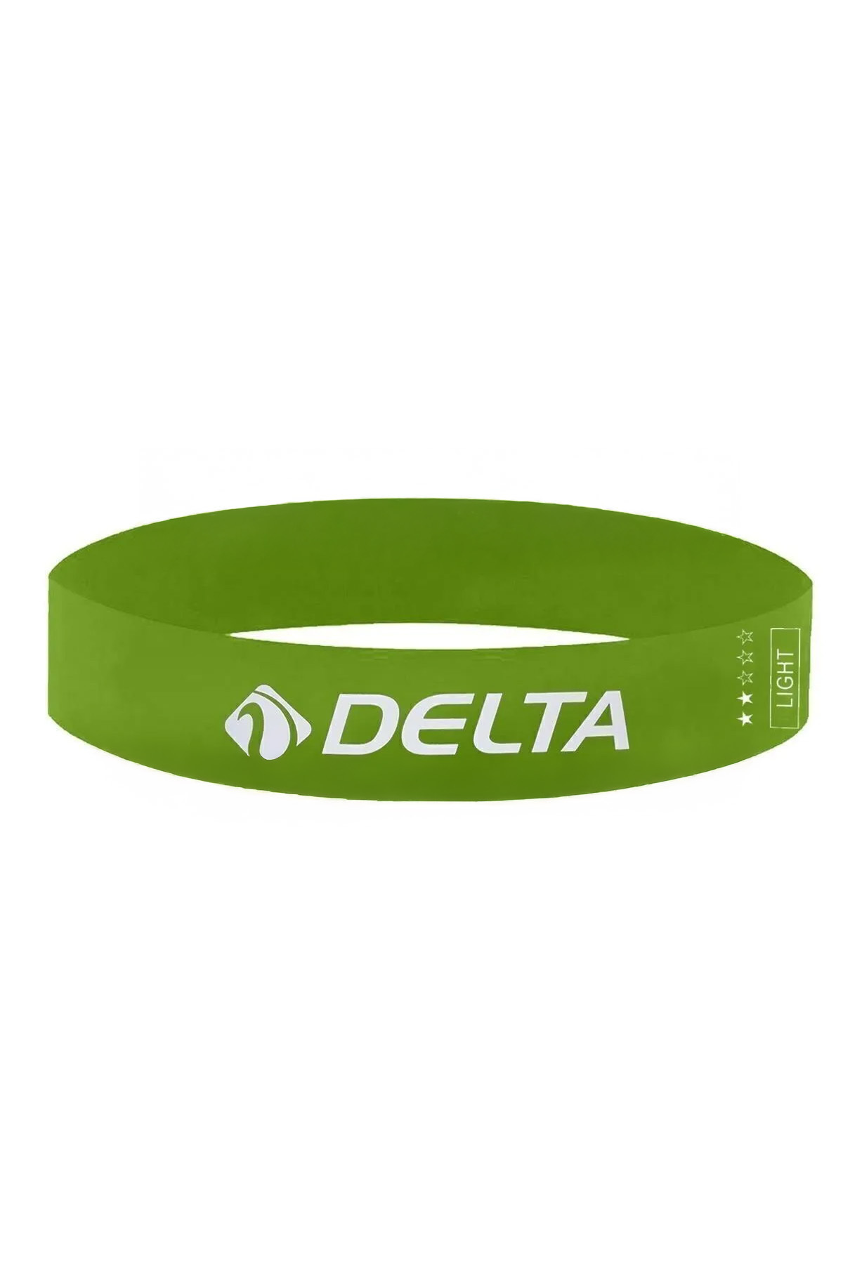 Delta Latex Hafif Aerobik Pilates Direnç Egzersiz Bandı Squat Çalışma Lastiği (UÇ KISMI KAPALI)