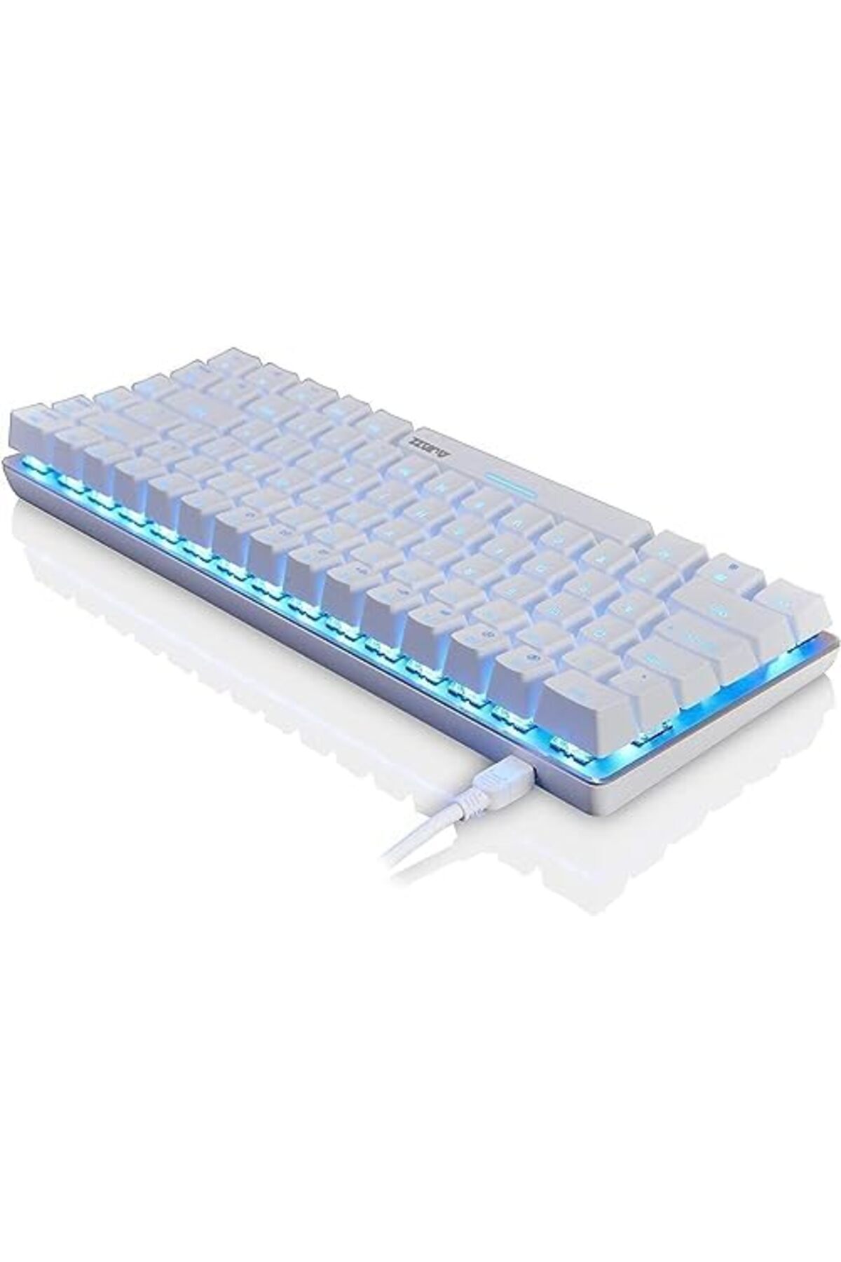 Ajazz-AK33 Mechanical Gaming Keyboard, 82 Keys 75% ANSI Layout, USB-C Wired Keyboard, Full Anti-ghos 6
