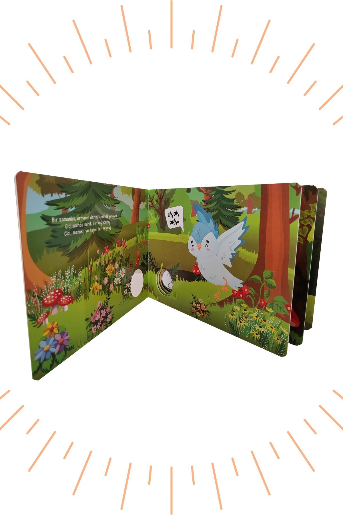 Kids Babies SESLİ KİTAP KUŞ & İTFAİYE fotoğrafı 4 (önizleme)