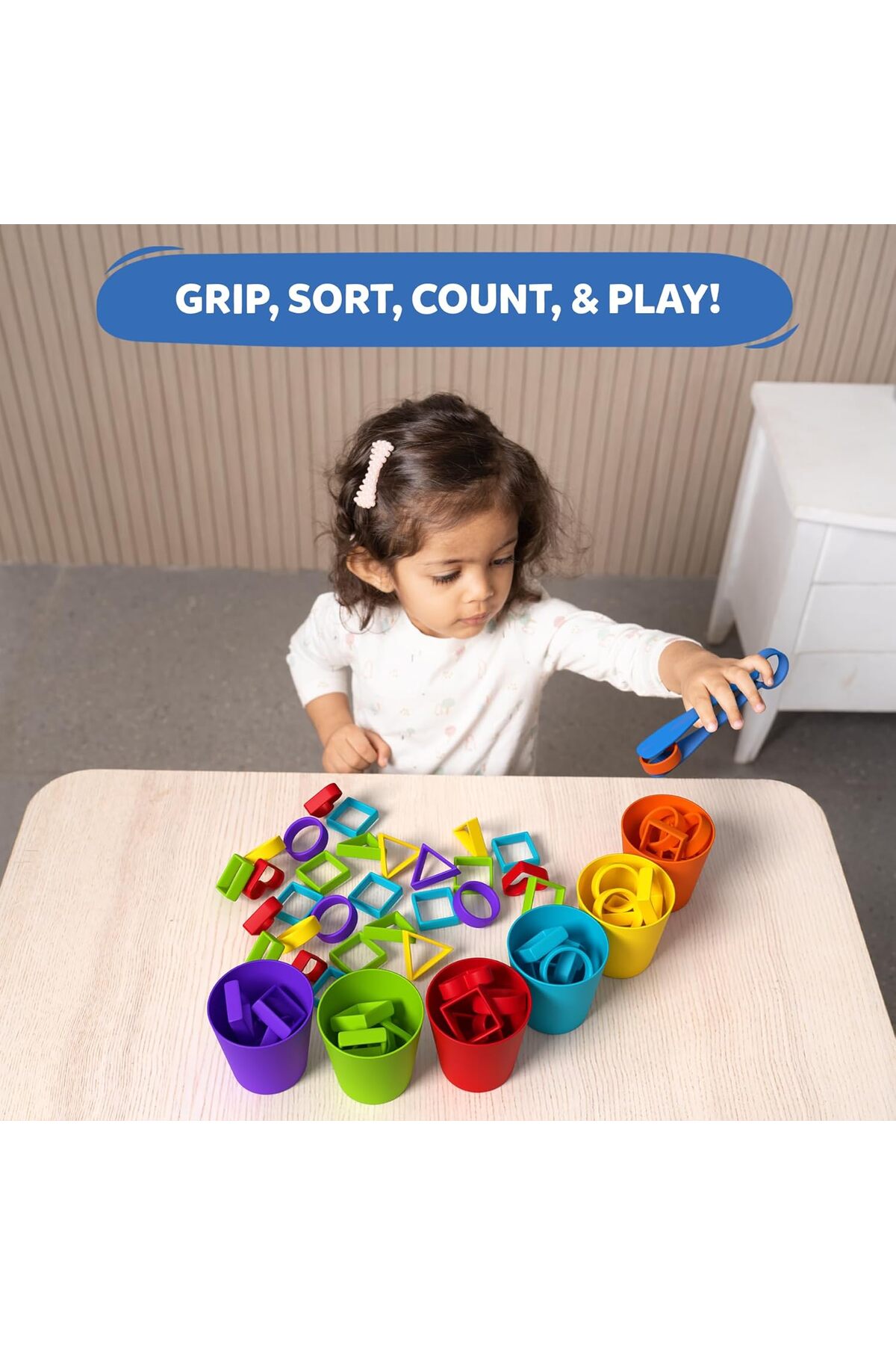 بازی آموزشی مرتب‌سازی با تخته سیلیکونی رنگین‌کمان – اسباب‌بازی آموزشی برای یادگیری مرتب‌سازی، شمارش و دنباله‌سازی
