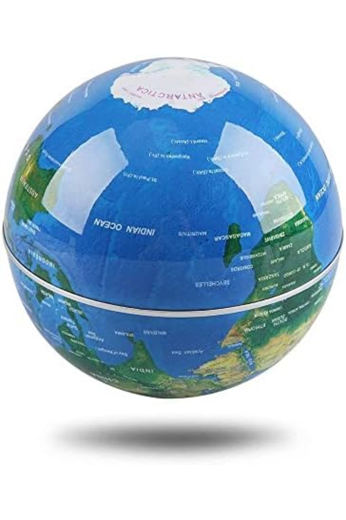 eWINNER-Magnetic Levitation Floating World Map Globe with LED Light 2