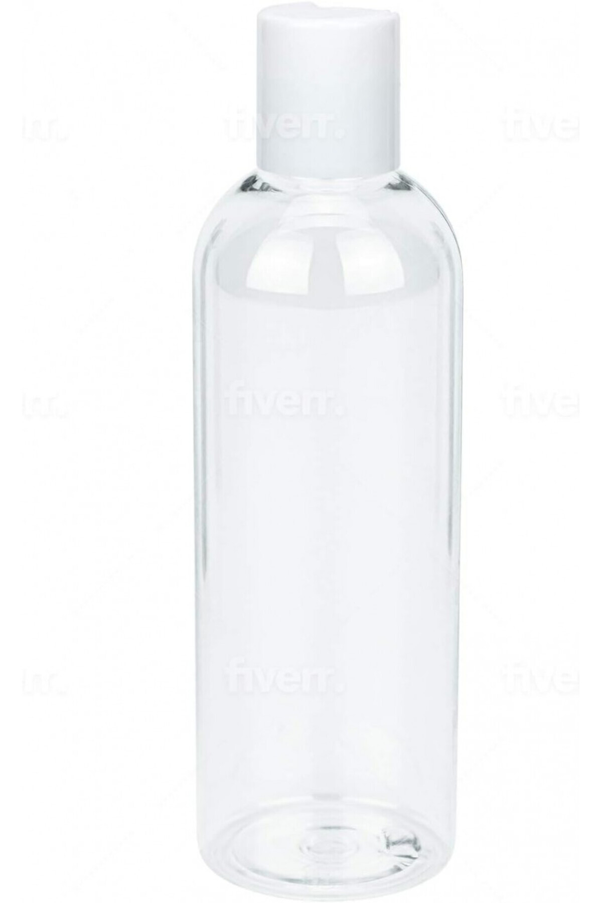 COPACKR-Set of 4 bottles with lid, PET, transparent/white, 100 ml 3