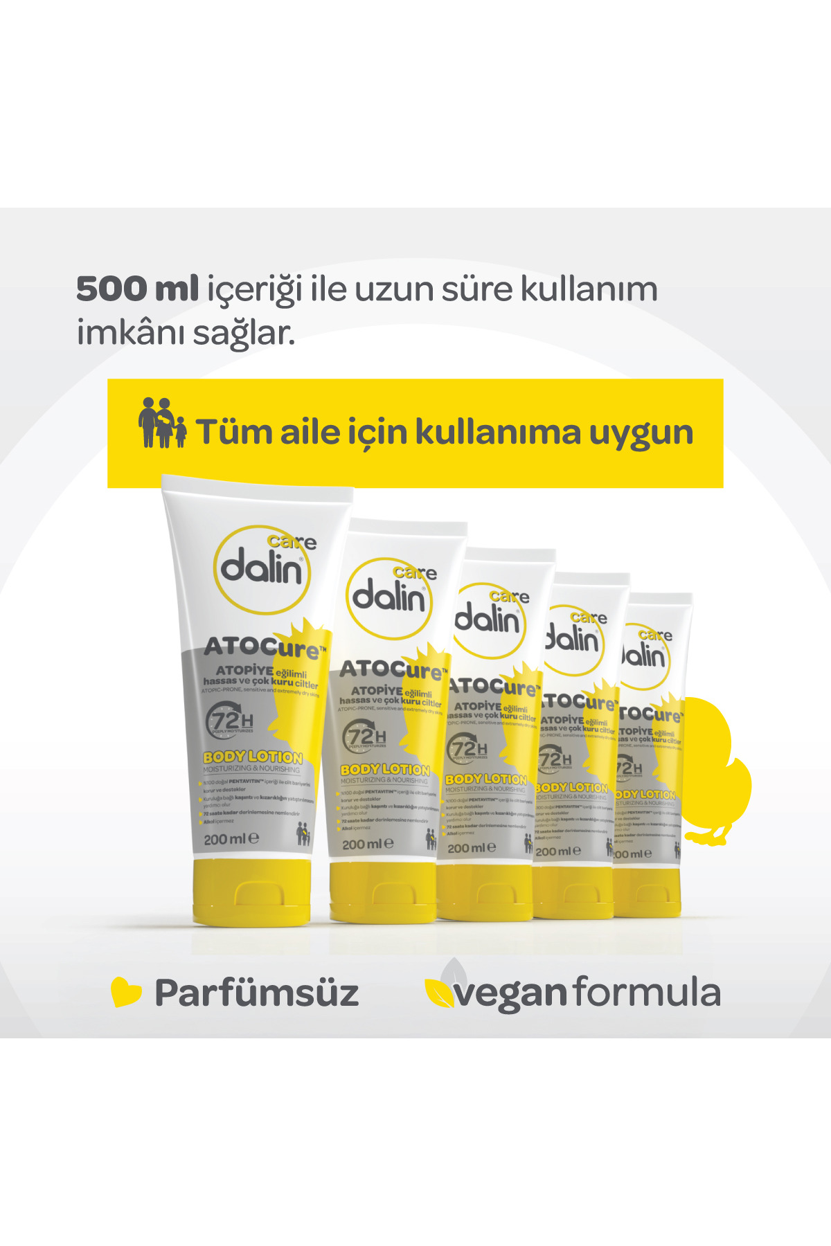 Dalin Care Nemlendirici ve Besleyici Bakım Losyonu 200 ml fotoğrafı 5 (önizleme)