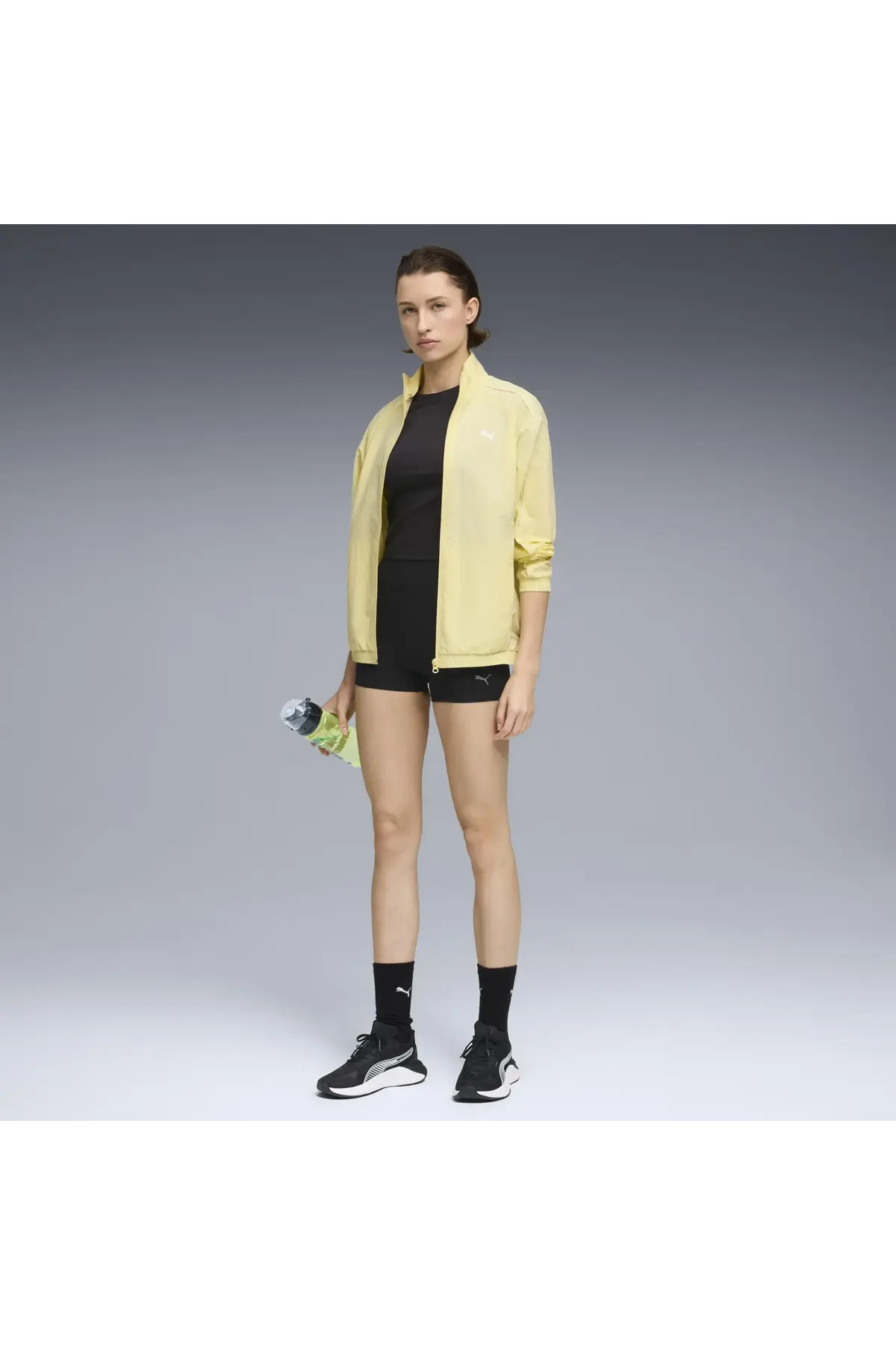 Puma W SHAPE BABY TEE Siyah Kadın Crop görsel 3