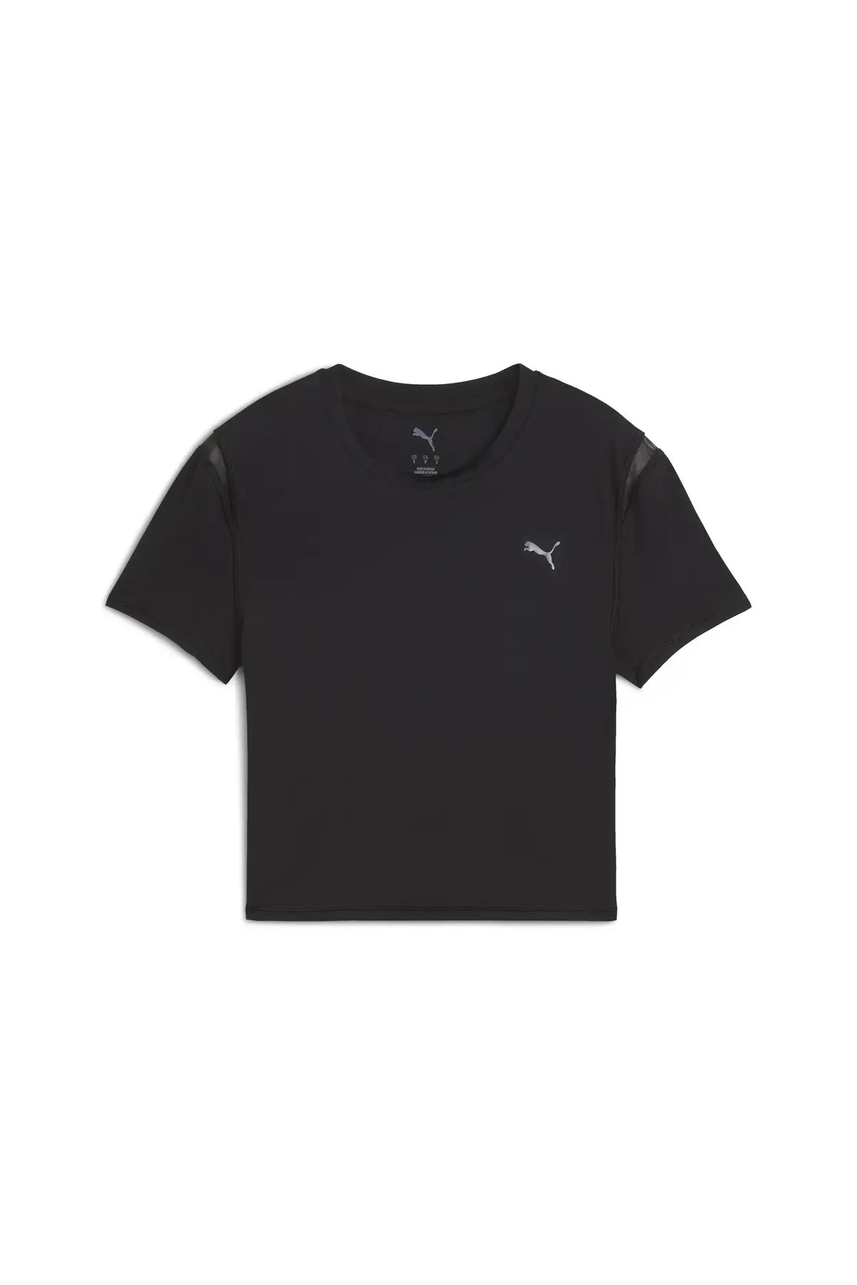 Puma W SHAPE BABY TEE Siyah Kadın Crop görsel 5
