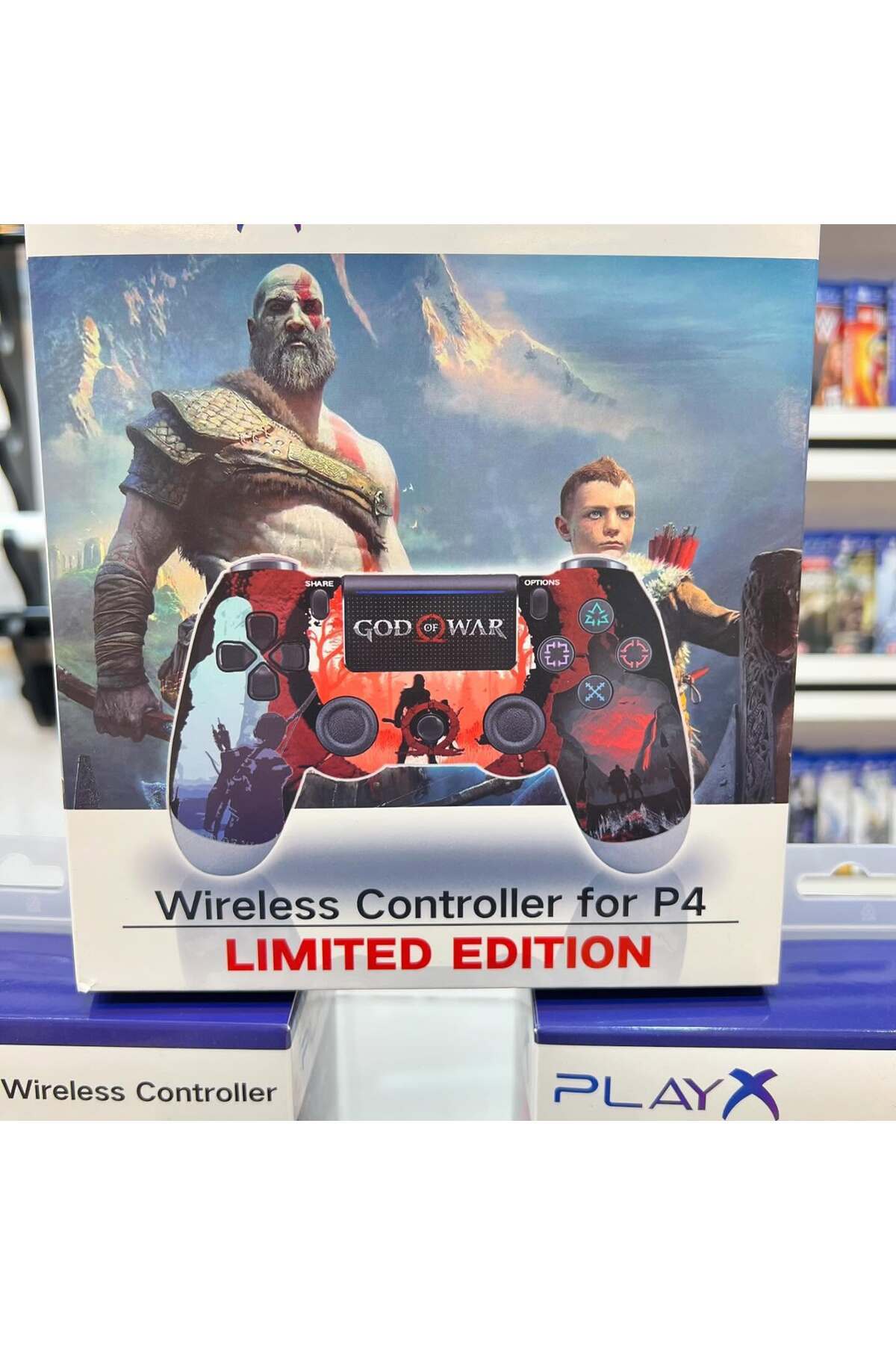 Generic-وحدة تحكم ألعاب لاسلكية لجهاز PlayStation 4، تصميم إصدار محدود مع خاصية ردود الفعل الاهتزازية 3