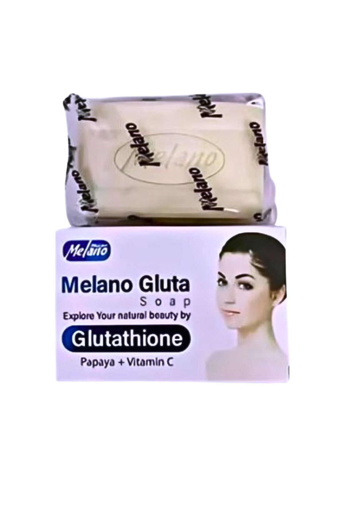 Melano Pharma MELANO Gluta Soap with Glutathione, Papaya & Vitamin C-  Trendyol