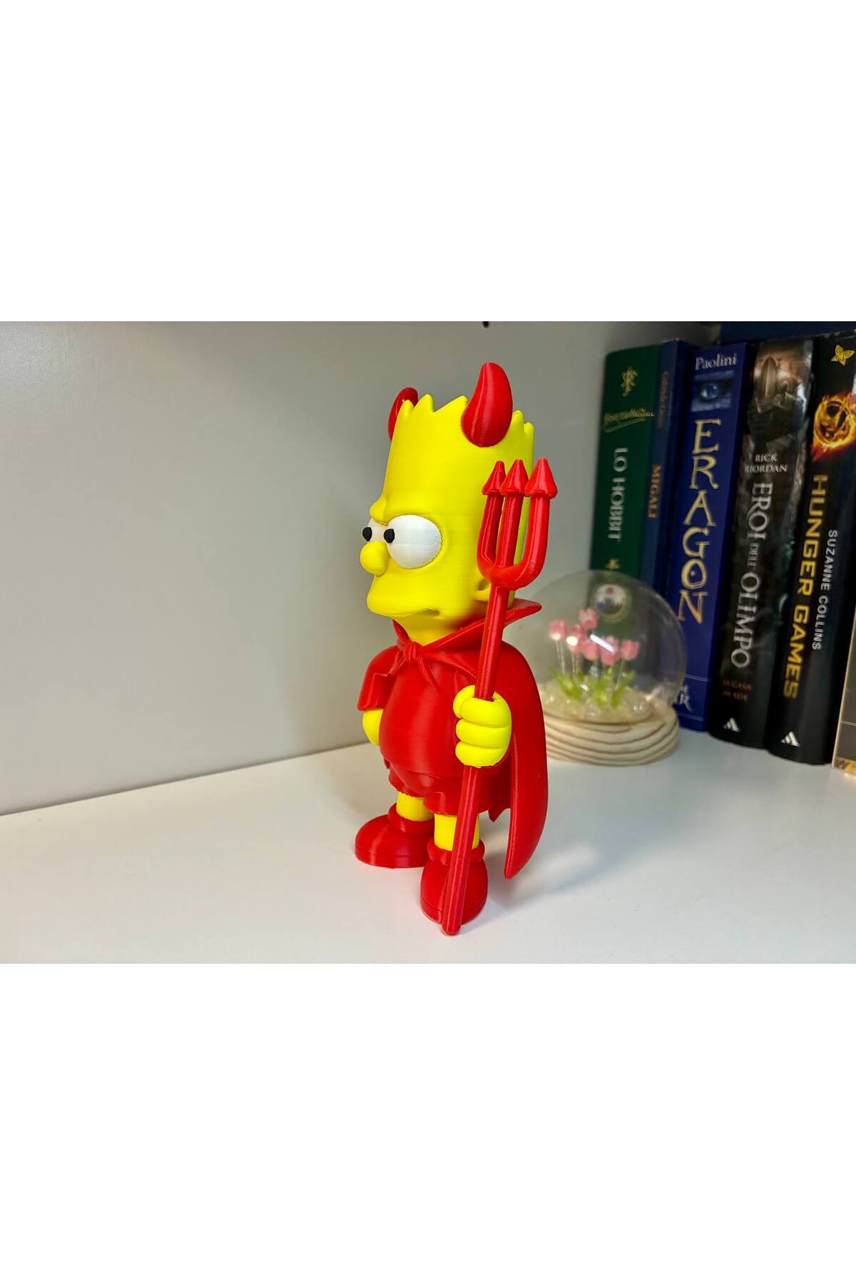 Bart Simpson „Devil“ Teufelsfigur – 3D-gedruckte Sammlerfigur (7–8 cm)