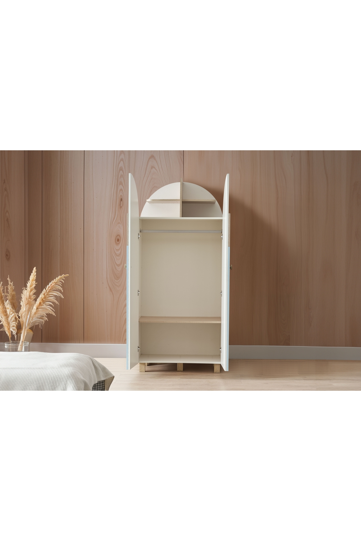 Vivense Petite Gardırop, Mavi, 2 Kapaklı fotoğrafı 3 (önizleme)