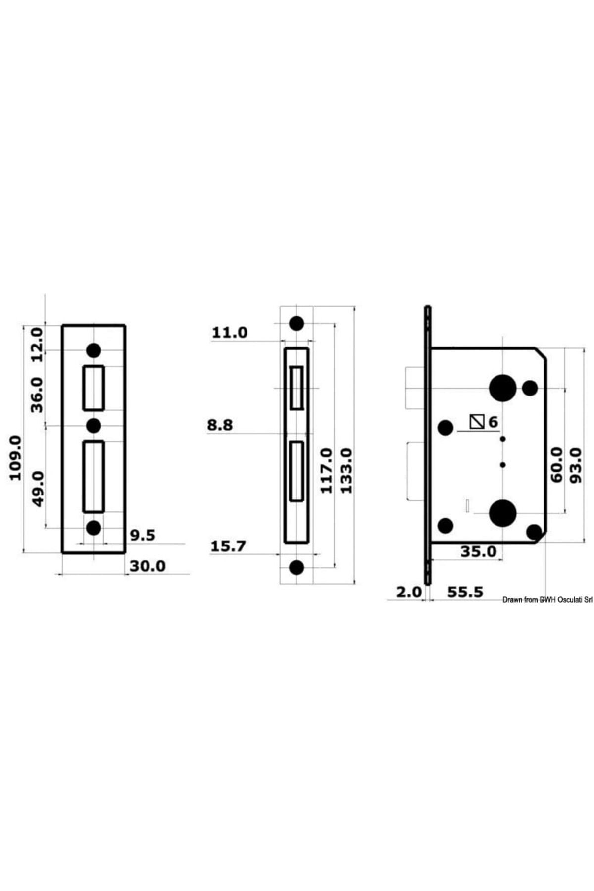 Yale-External Lock with Handle 2