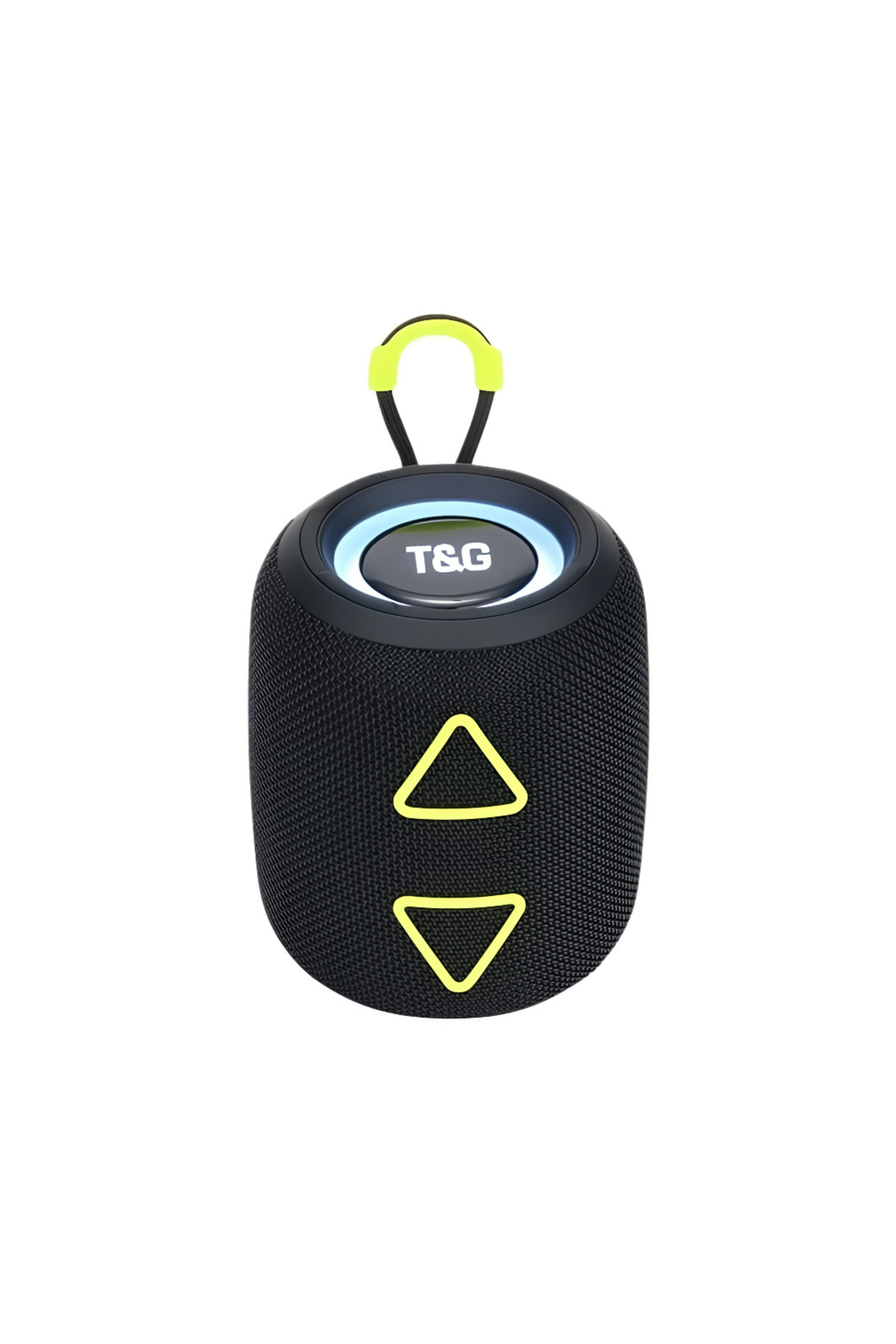 T&G-Portable Bluetooth Speaker with LED Light and Wireless Stereo Subwoofer Support FM Radio and TF Card 1