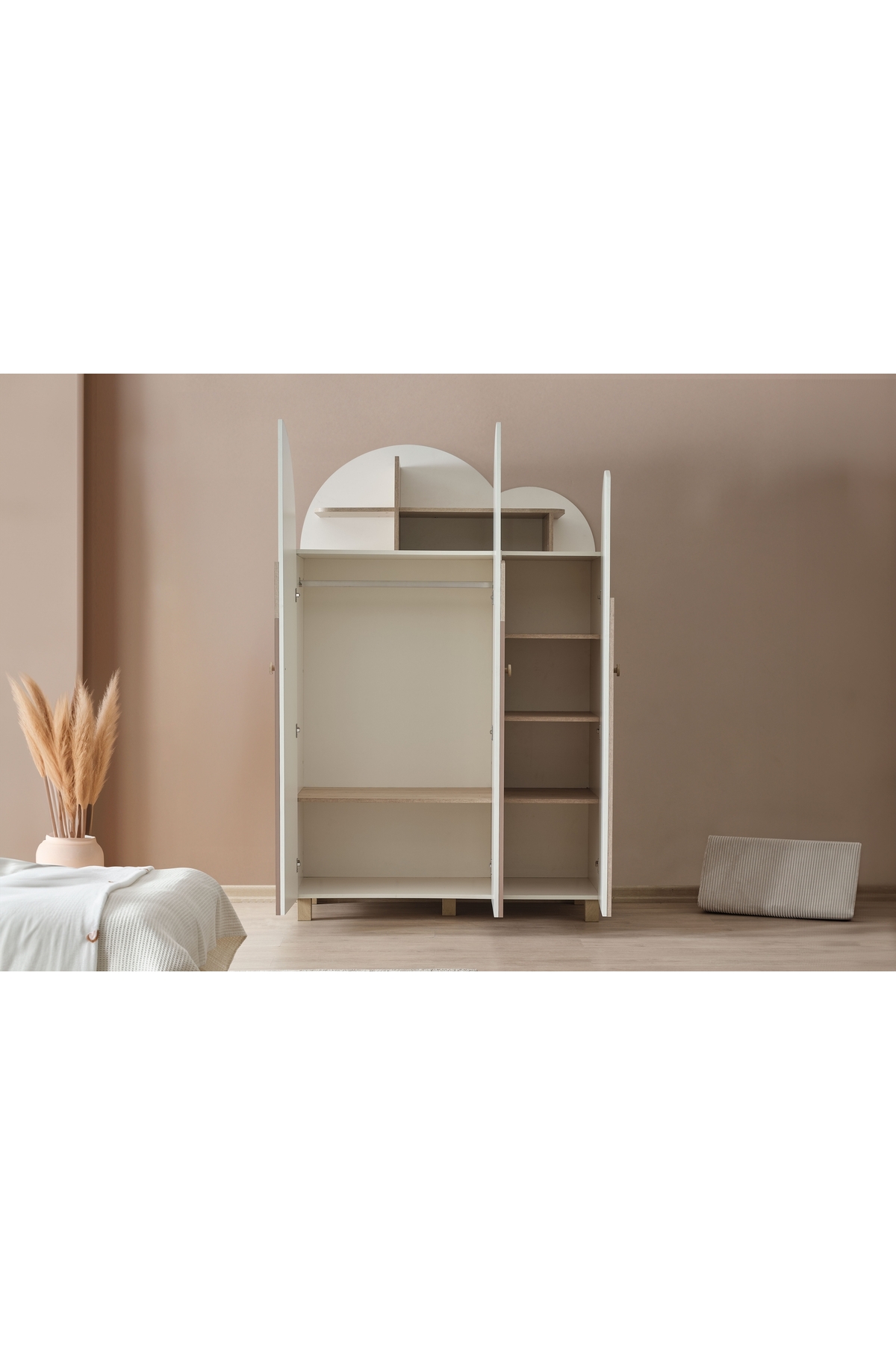 Vivense Petite Gardırop, Pembe, 3 Kapaklı fotoğrafı 3 (önizleme)