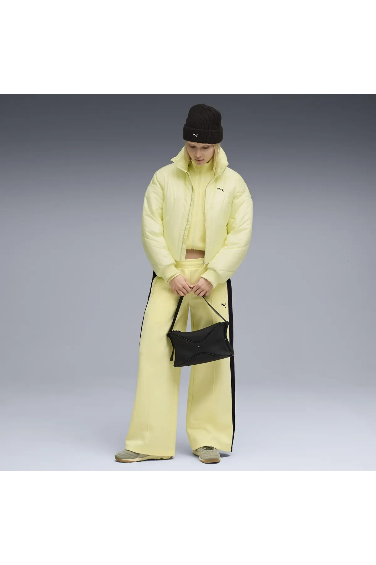 Puma  Dare to Puffer Jacket Sarı Kadın Mont - Görsel 5