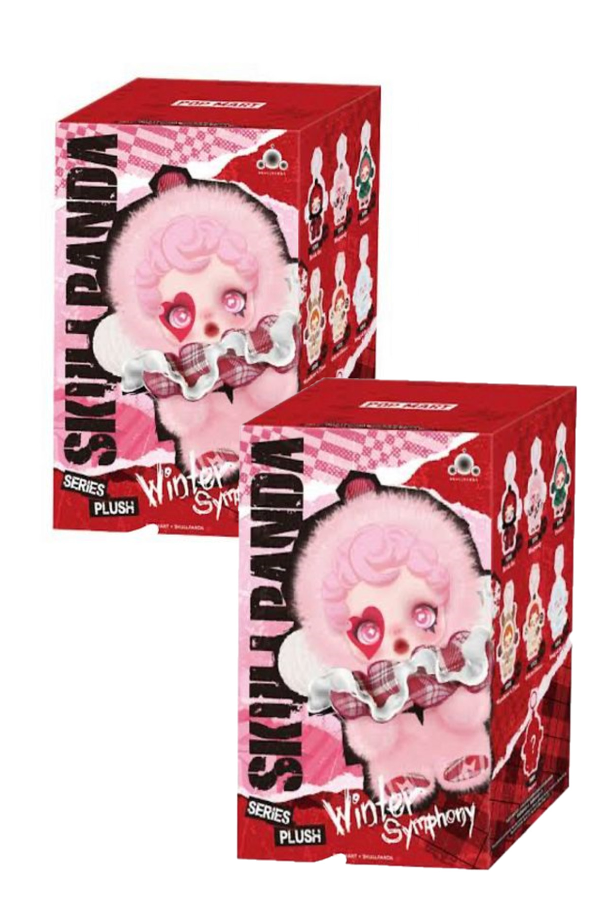 Pofika Pop Mart Skullpanda Winter Symphony Çanta Charmı Labubu