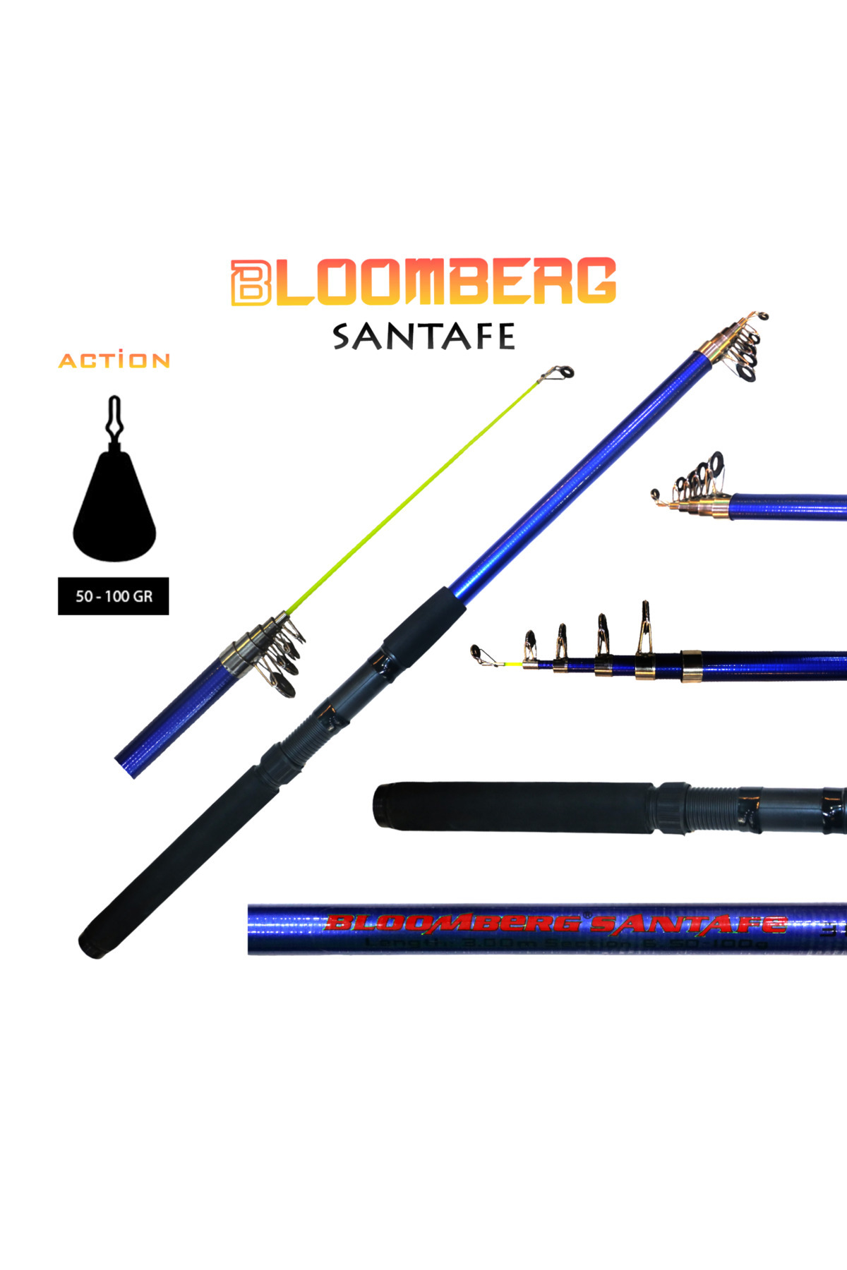 BLOOMBERG Santafe Olta Kamışı 180cm 50-100g
