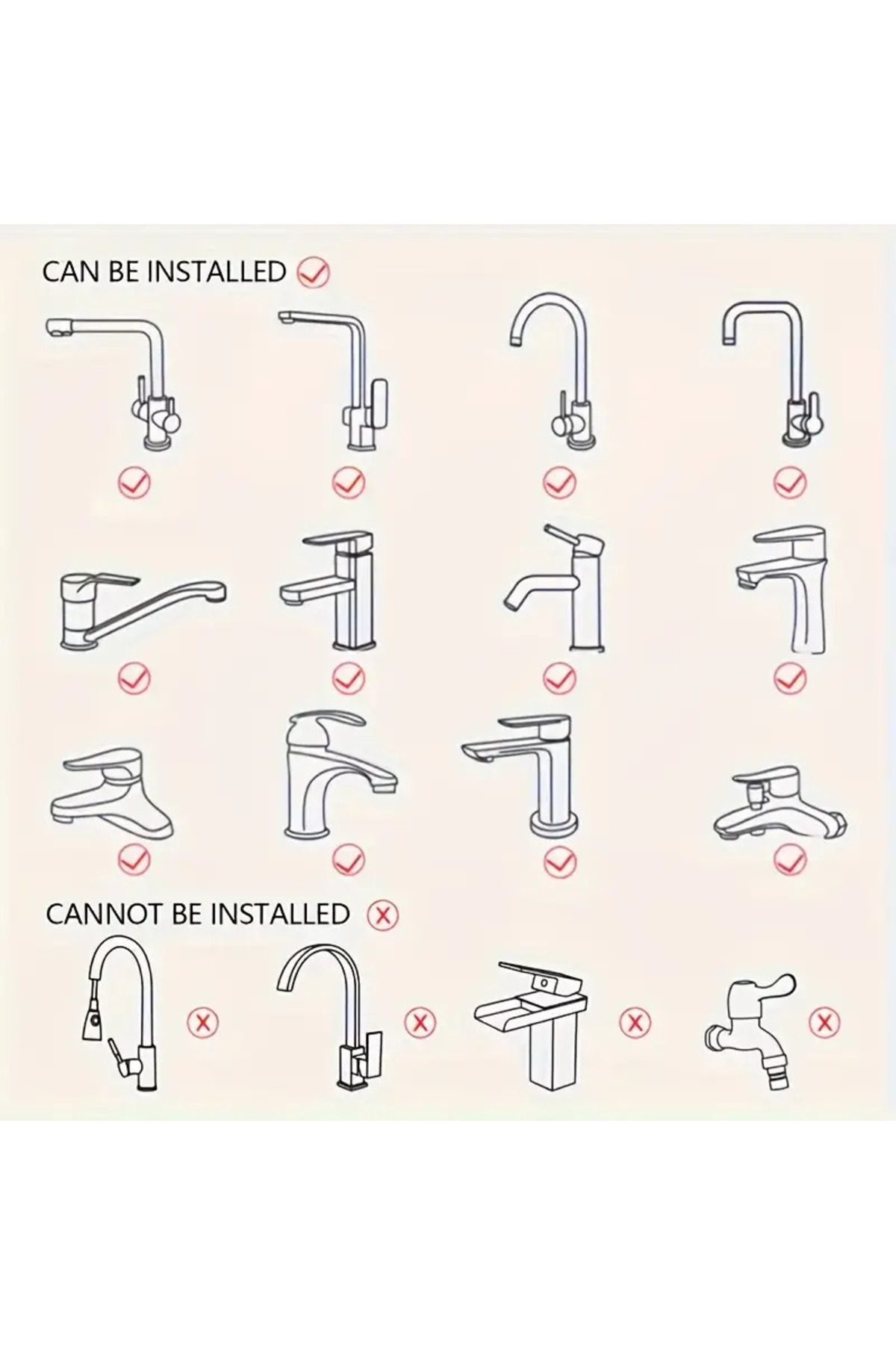 Pazar Kapısı-3-Function Rotating Head Faucet Tip Apparatus – Water Saving, 360 °   Adjustable 4