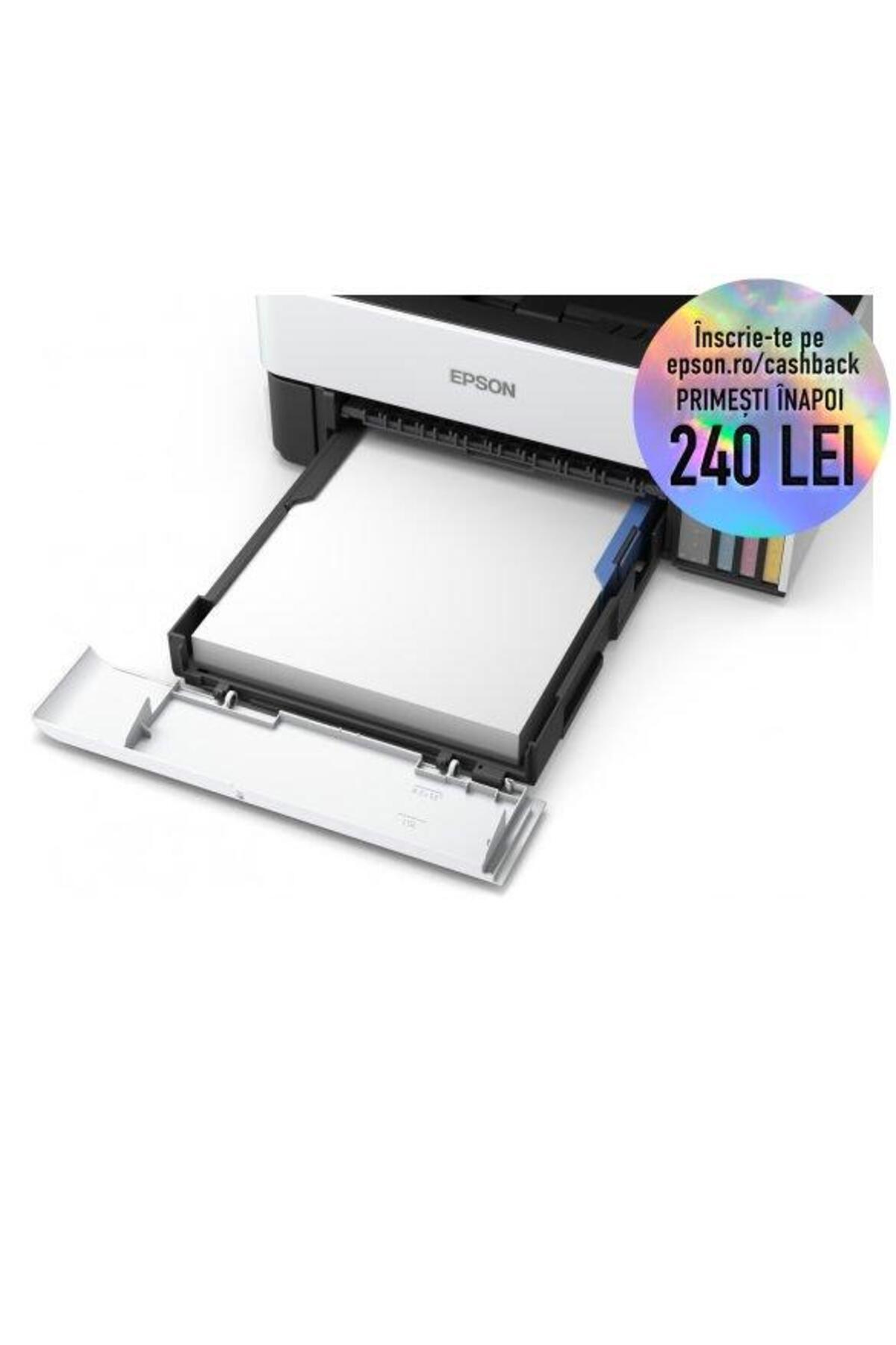 EPSON-Multifunctional EcoTank L6460, inkjet, A4, 17ppm, Duplex, ADF, USB, Network, Wireless (Black) 5