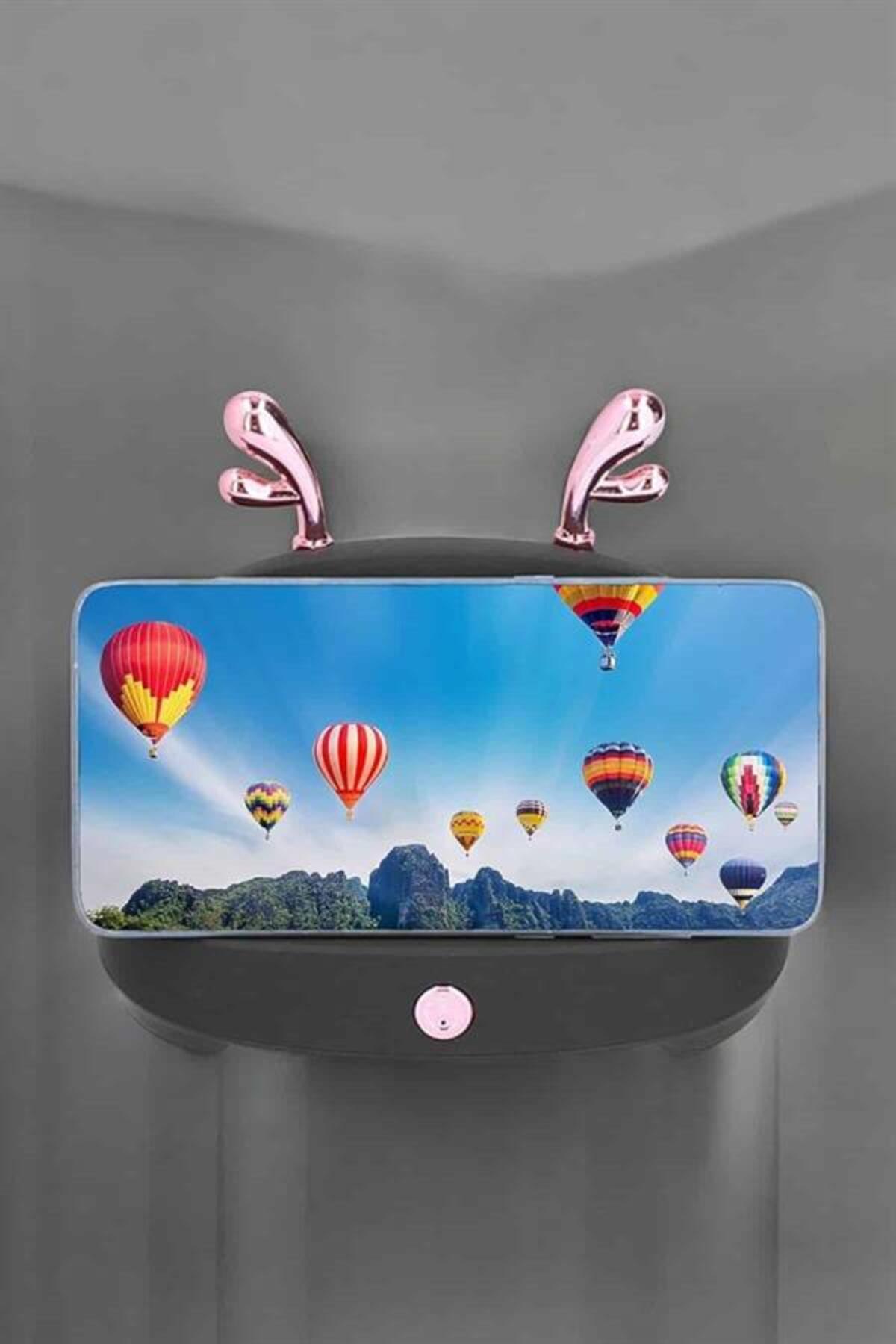 cenk x store Bluetooth Hoparlör Telefon Tutuculu Akıllı Hoparlör Uzun Pil Ömrü