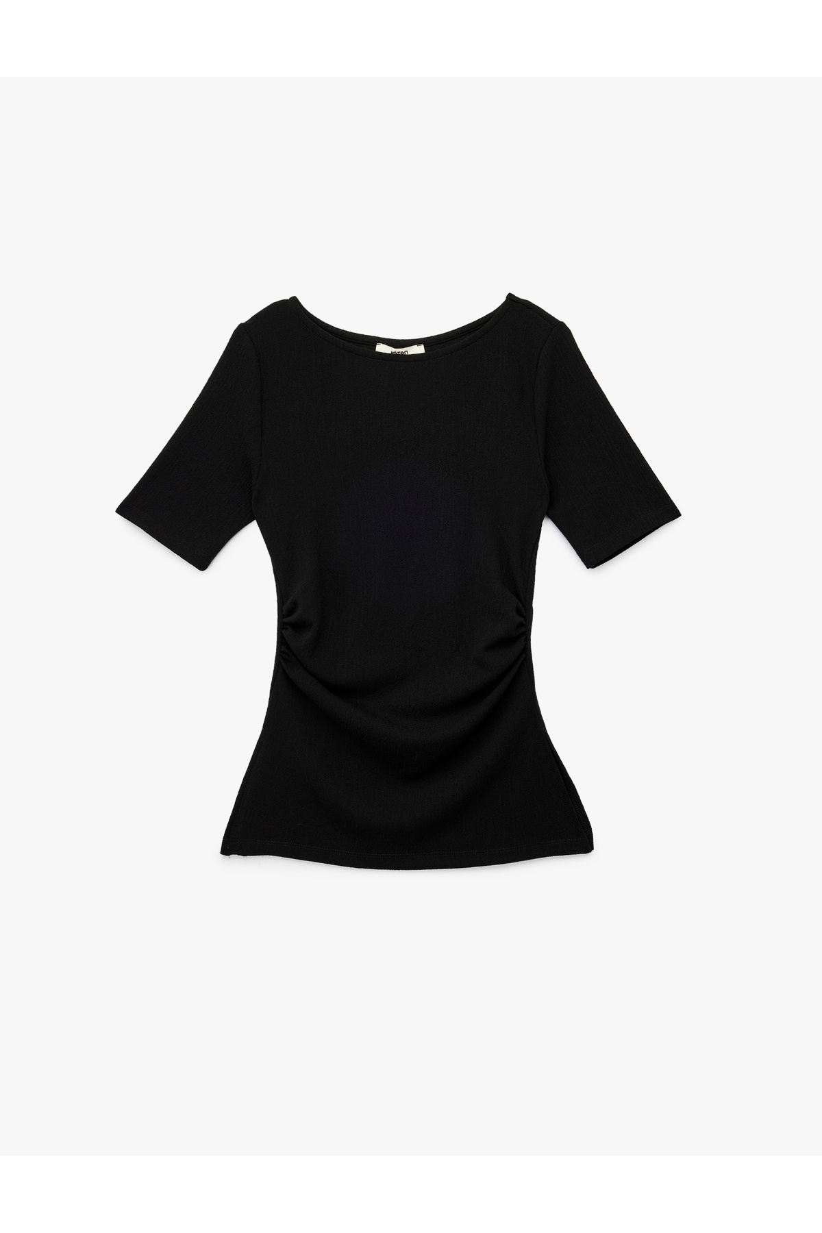 Maglietta Bambino Maniche Corte Cotone - Stampa Floreale Con Tasca - Foto 2