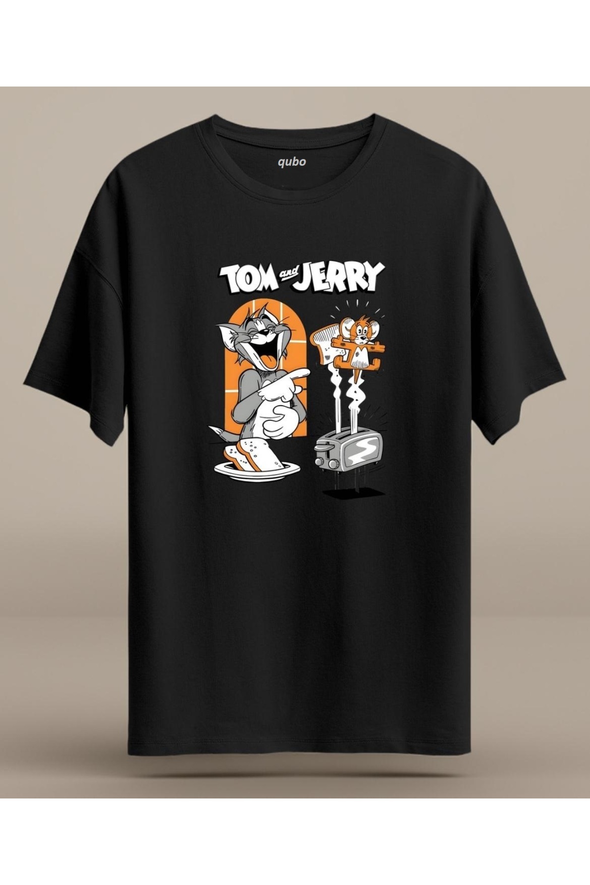 qubo sportswear & company qubo Unisex oversize pamučna T-shirt majica sa štam...