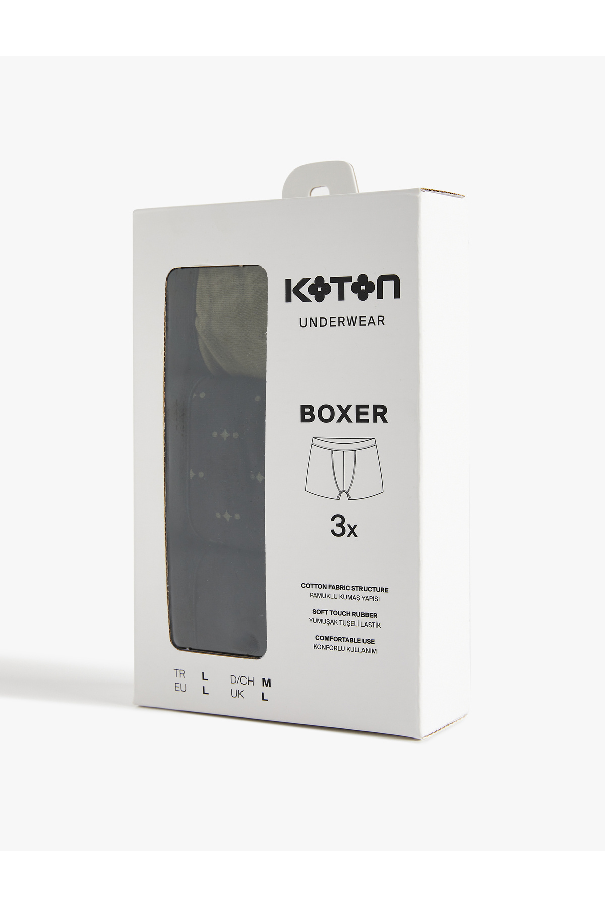 باکسر مردانه Tropikal فاق نرمال | کوتون Koton 6WLM90023MK - تصویر 2