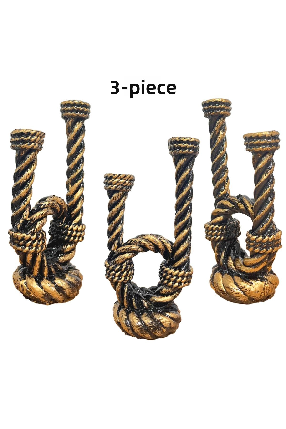 Wicked پایه شمع دوگانه 11124 سه تکه (قیمت برای هر یک عدد است)