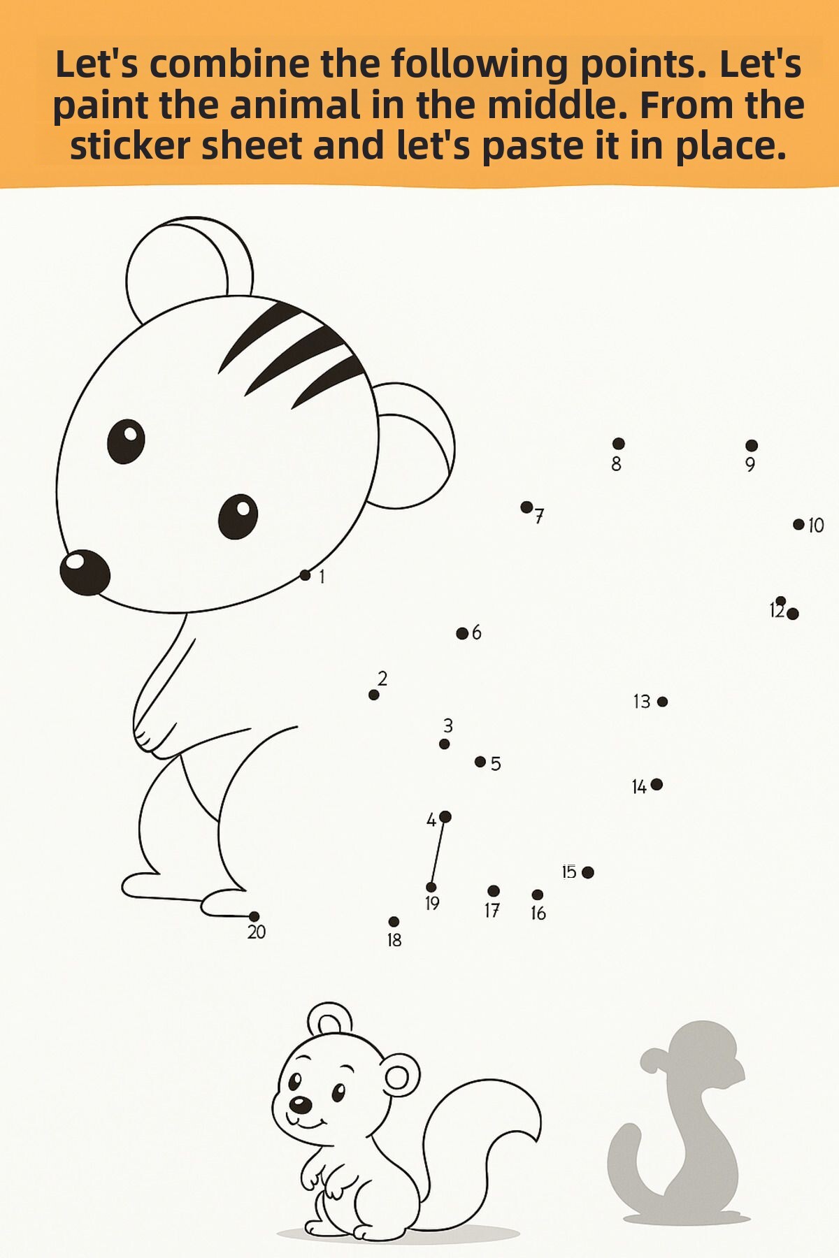 کتاب برچسب با ۶۰ برچسب جنگل‌ها – کتاب آموزشی و سرگرم‌کننده حیوانات برای کودکان