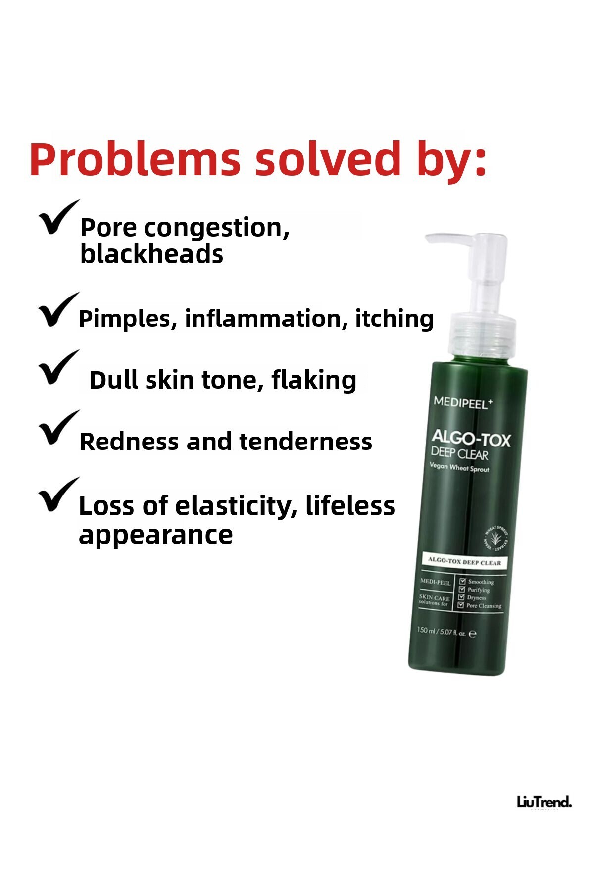 Medipeel-Algo-Tox Deep Clear 150 ml Detox Effect Deep Cleansing Gel M0545 4