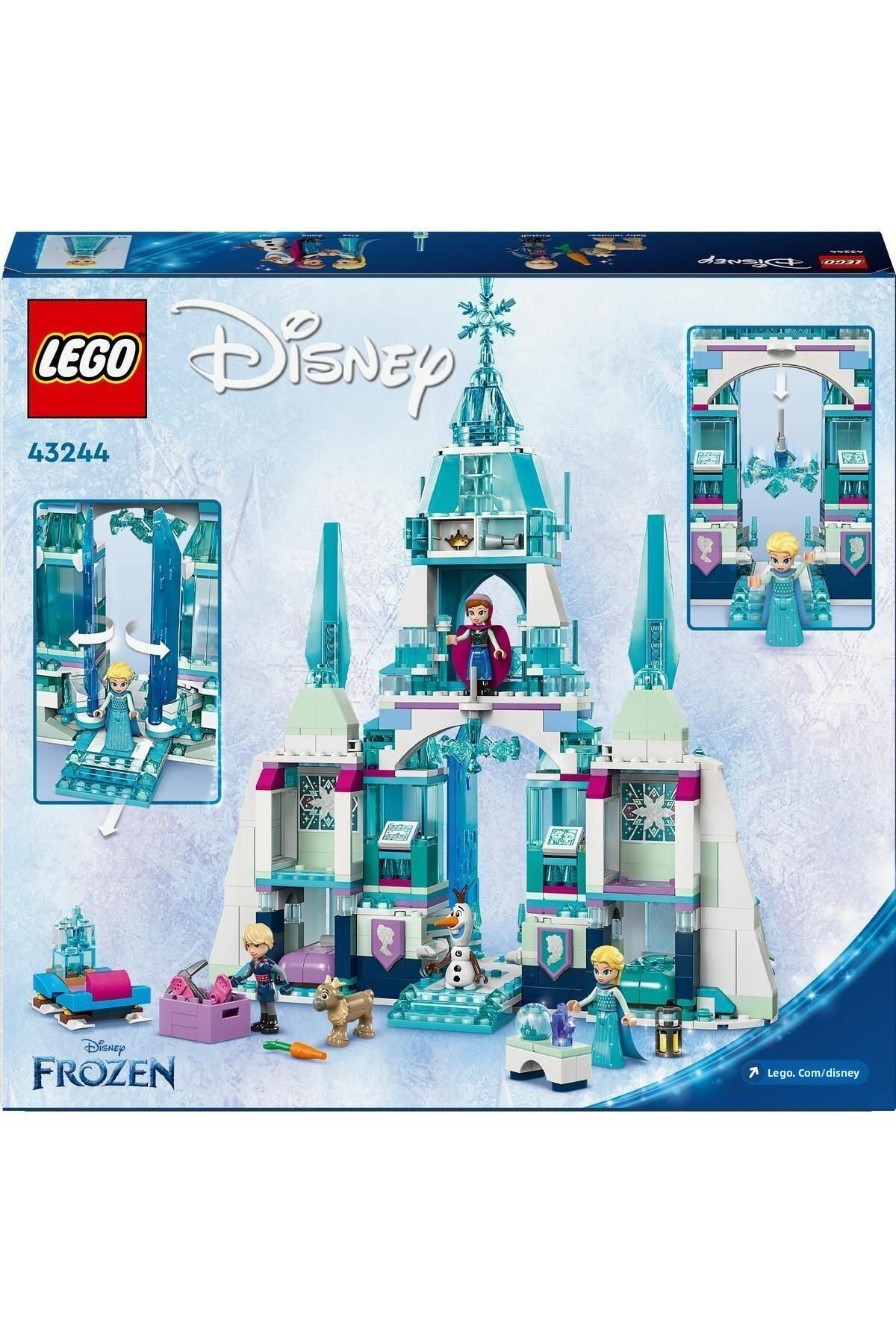 LEGO-43244 Lego Bricks ® |   Disney Princess Elsa's Ice Palace 4
