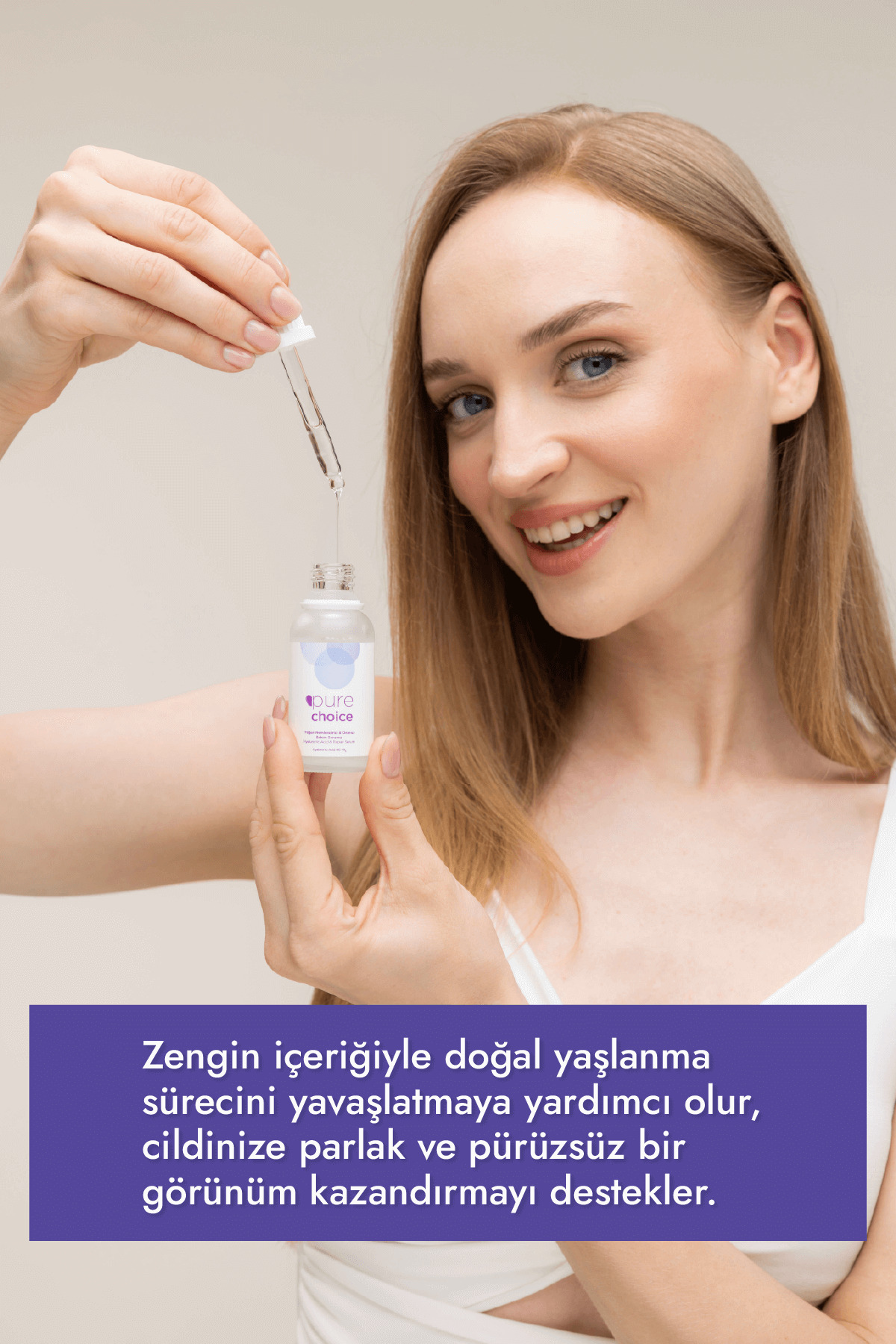 Yoğun Nemlendirici ve Onarıcı Bakım Serumu %5 Hyaluronik Asit + %5 Panthenol (Vitamin B5) 30 ml — PC - 1003 — تصویر 3 از 6