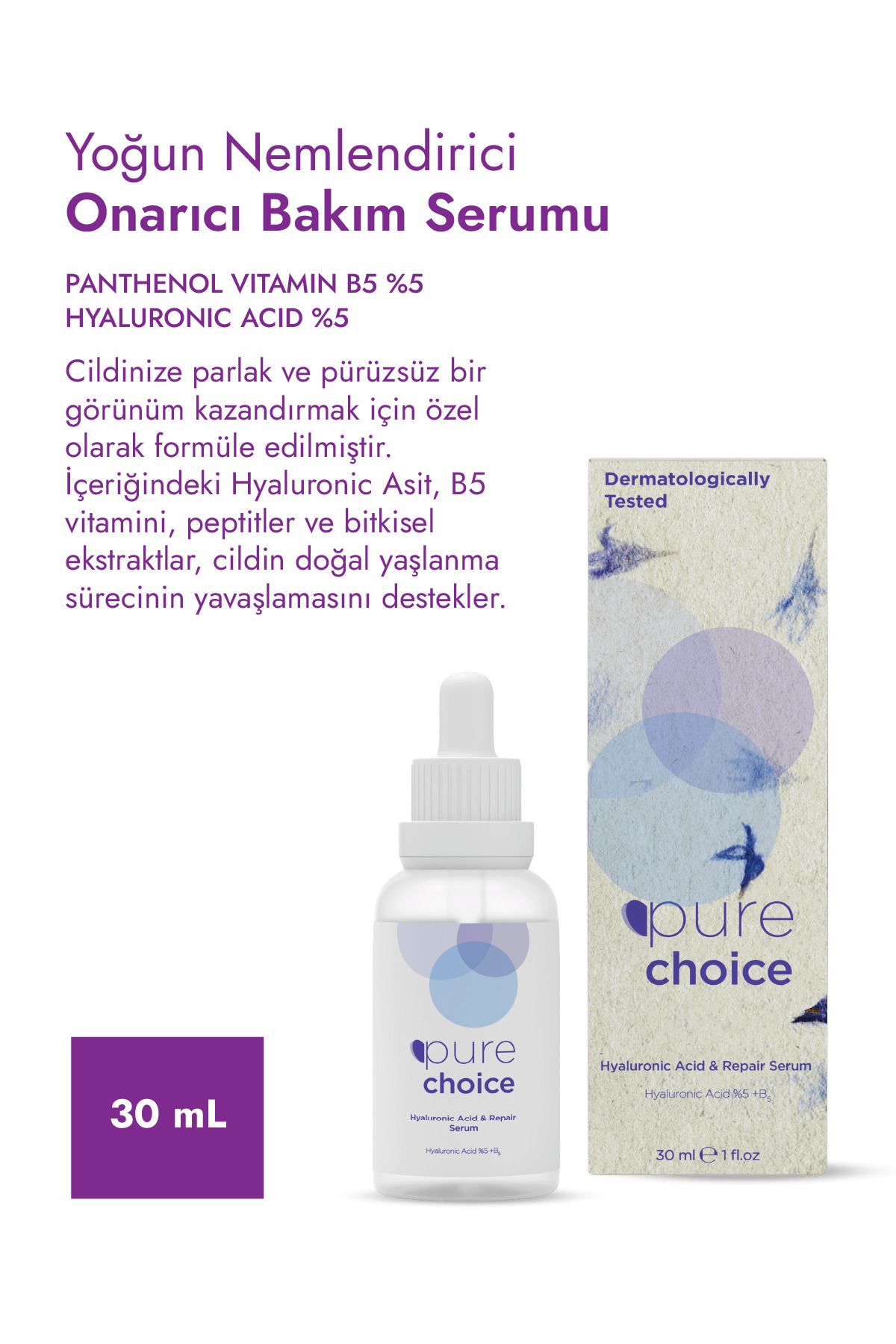 Aydınlatıcı, Yoğun Nemlendirici ve Onarıcı 2'li Serum Seti – C Vitamini + Hyaluronik Asit — PC103 — تصویر 3 از 5