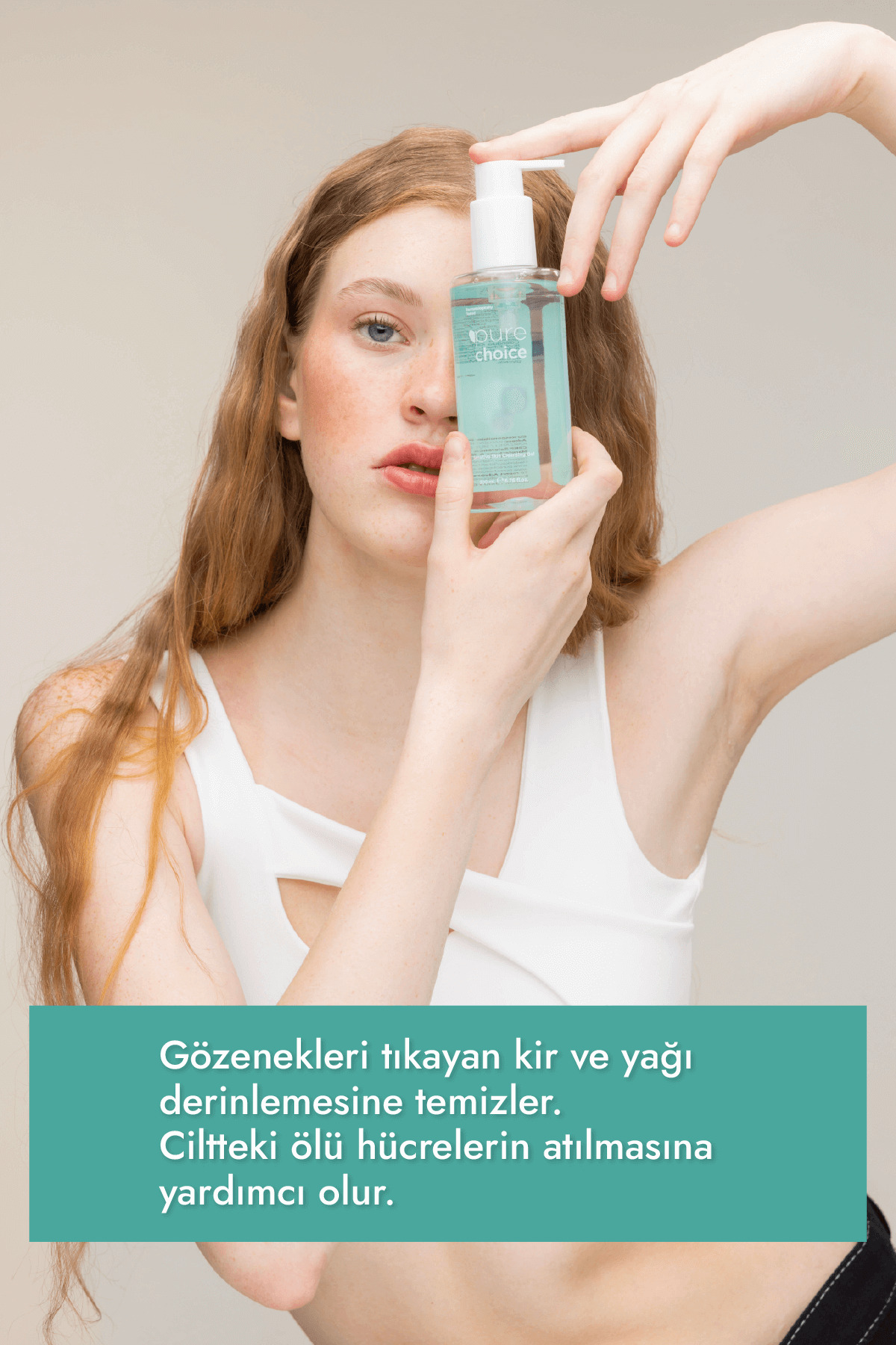 Hassas Ciltler İçin Nazik Yüz Temizleme Jeli 200 ml — PC-1052 — تصویر 2 از 5