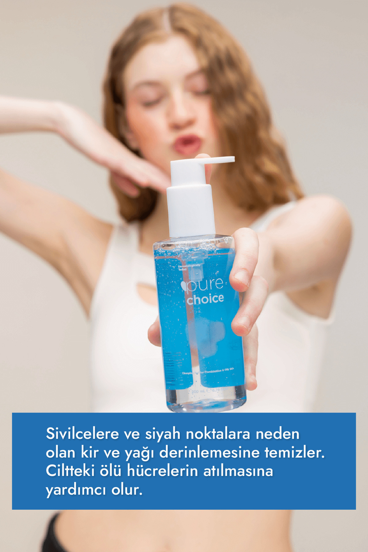 Karma ve Yağlı Ciltler İçin Arındırıcı Yüz Temizleme Jeli 200 ml — PC-1051 — تصویر 2 از 5