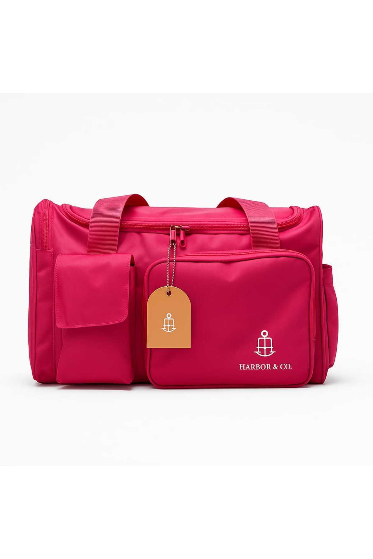 Harbor&Co. Çok Bölmeli Suya Dayanıklı Spor ve Seyahat Çantası – Ayakkabı Bölmeli, Hafif & Dayanıklı