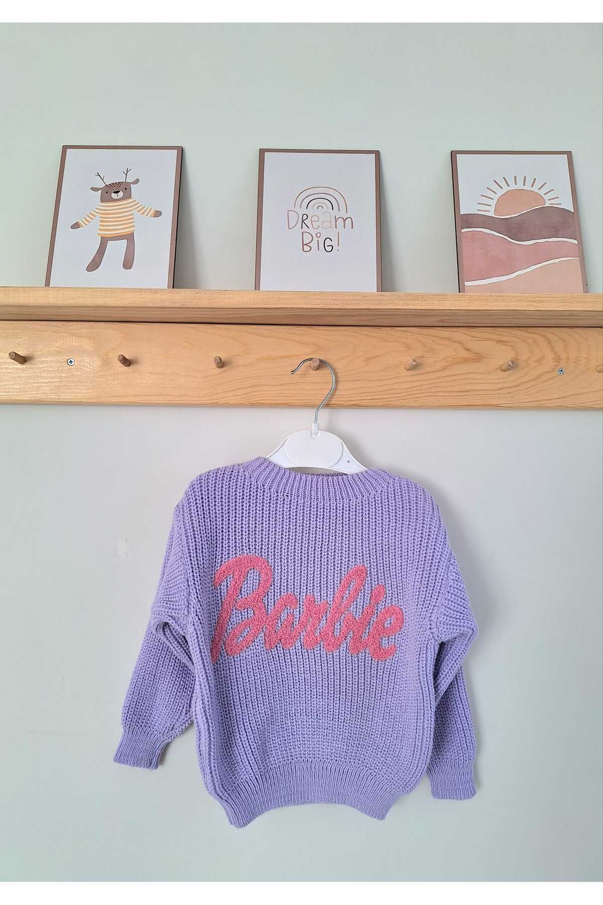 Nimini Kids Punch Nakışlı Extra Esnek Bisiklet Yaka Bebek Çocuk Kazak fotoğrafı 4 (önizleme)