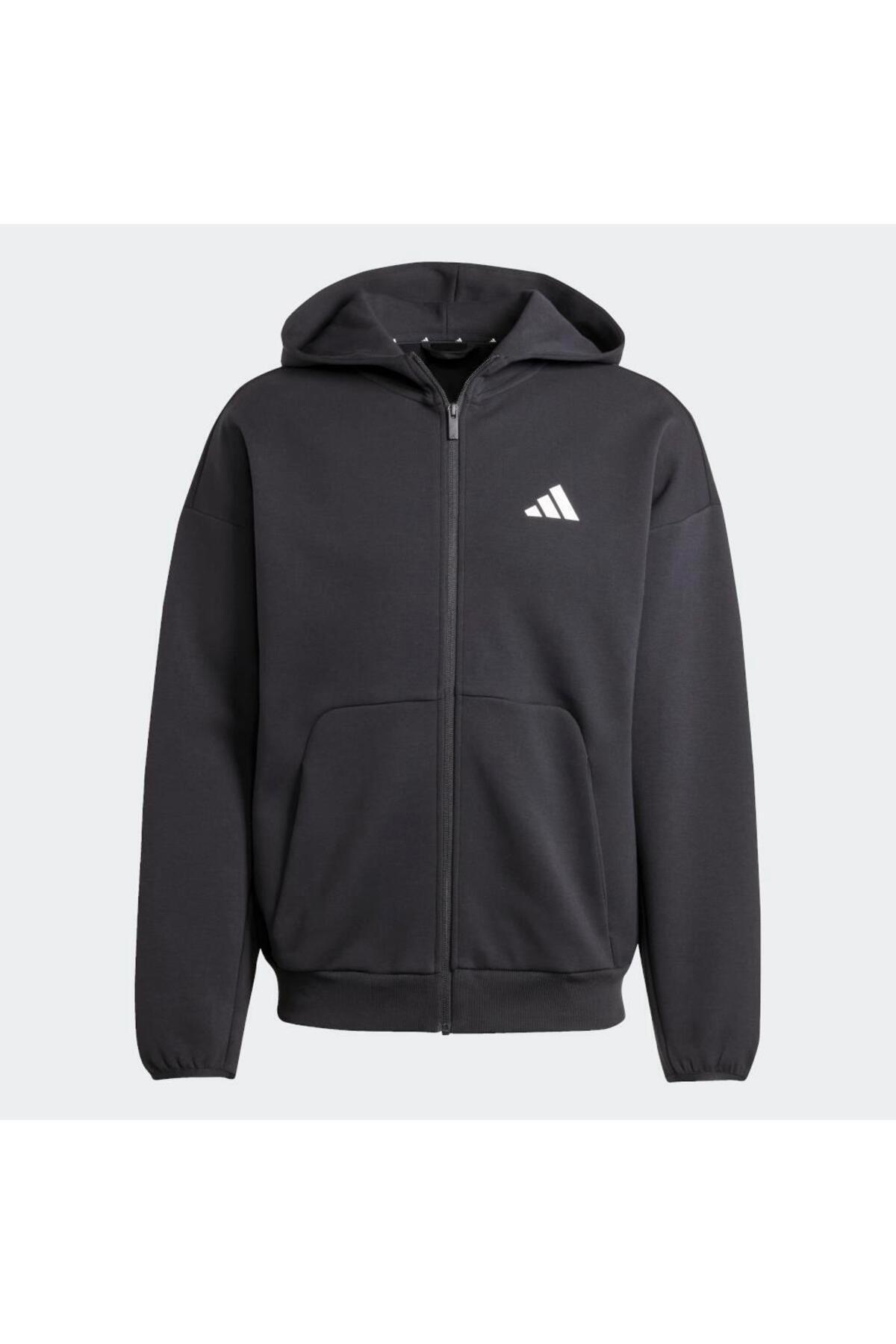 ژاکت اسپورت مردانه راسته آستین بلند | آدیداس adidas TYC097B8F273679274B82F603 - تصویر 2