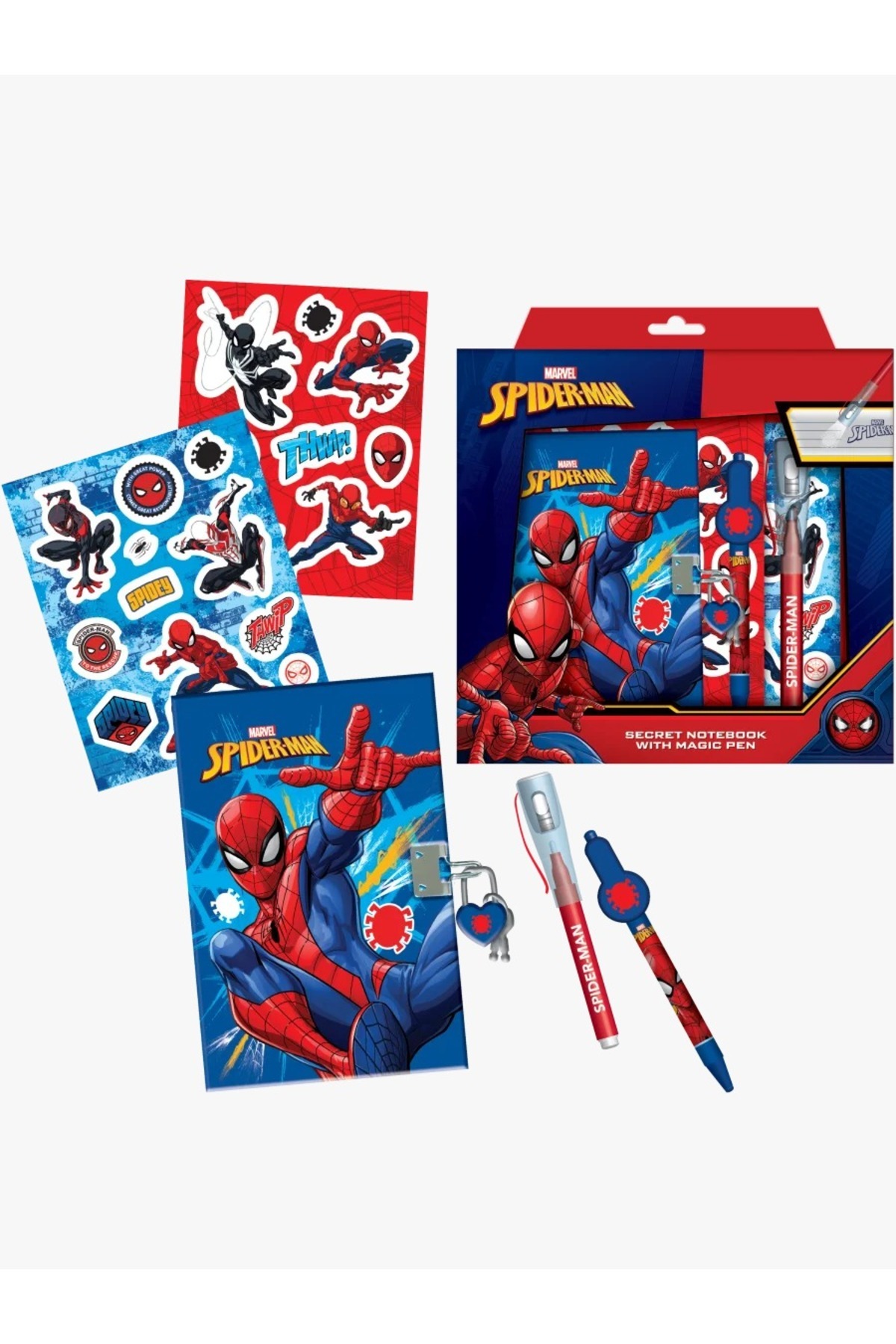 SPIDERMAN-Spider-Man Stationery Set – Fun and Practical Collection for School and Creative Use 1