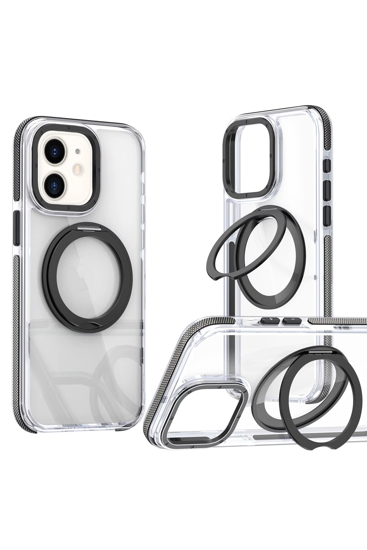 OSG-iPhone 11 Compatible Ultra Luxury Premium Phone Case with Stand Feature, Non-Yellowing Shock Absorbing Structure 1
