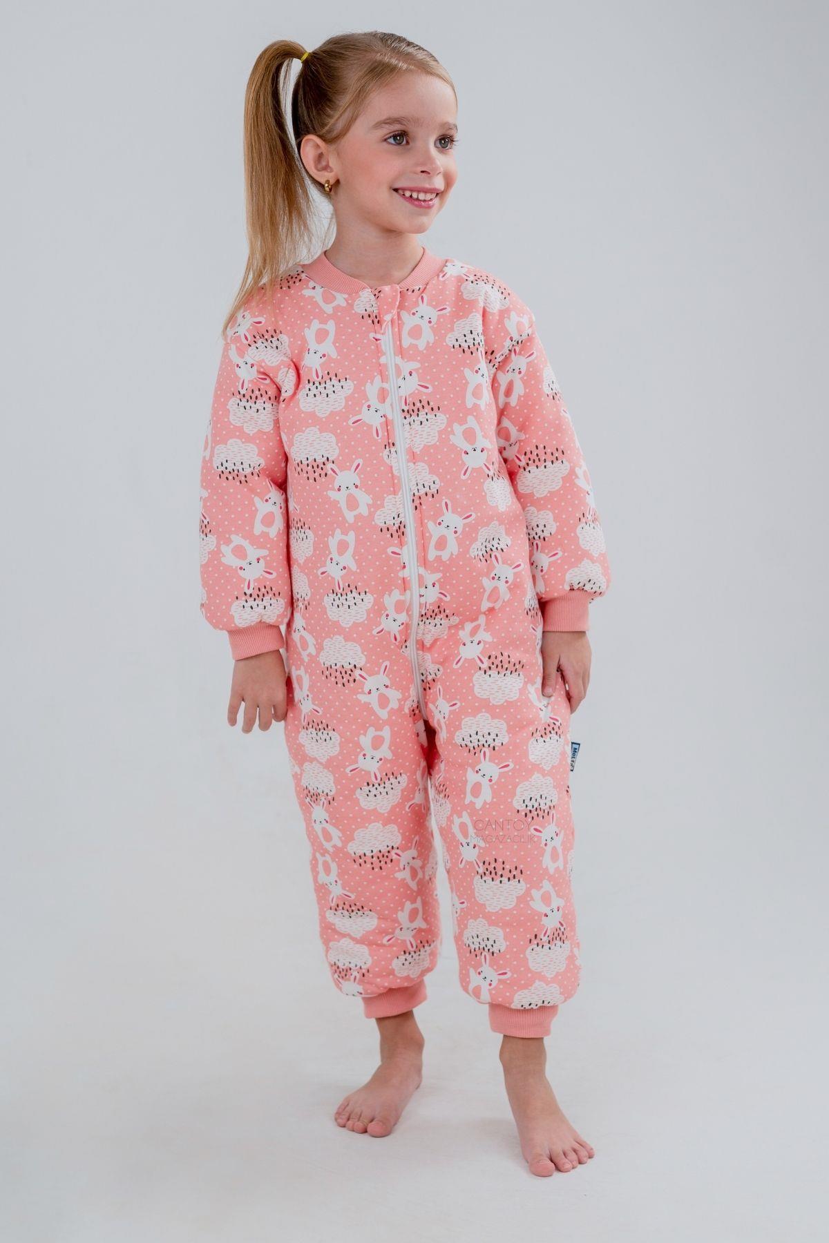 cantoy Kız Bebek 2.5 Tog Desenli Uyku Tulumu 2 YAŞ fotoğrafı 2 (önizleme)
