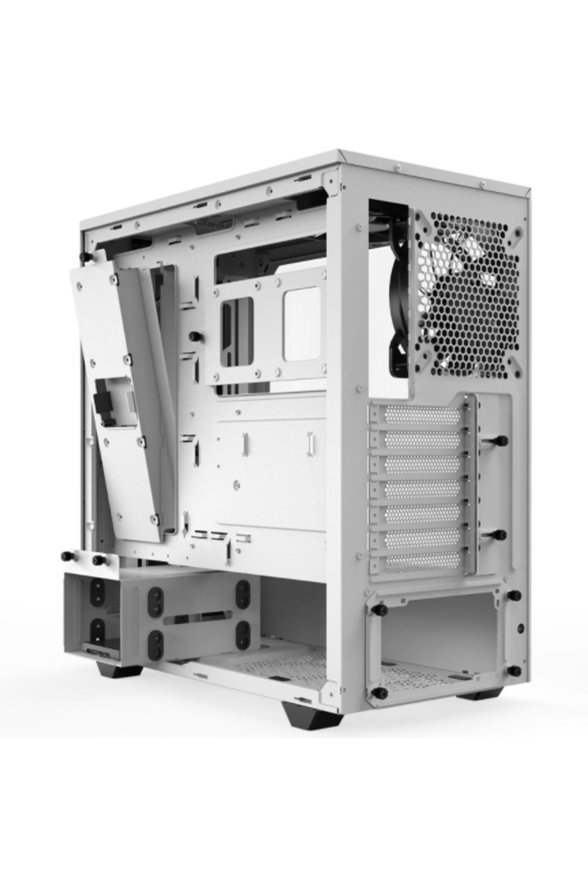 Be Quiet!-Be Quiet! Pure Base 500Dx White Gamer Case with Window Bgw38 St070 4