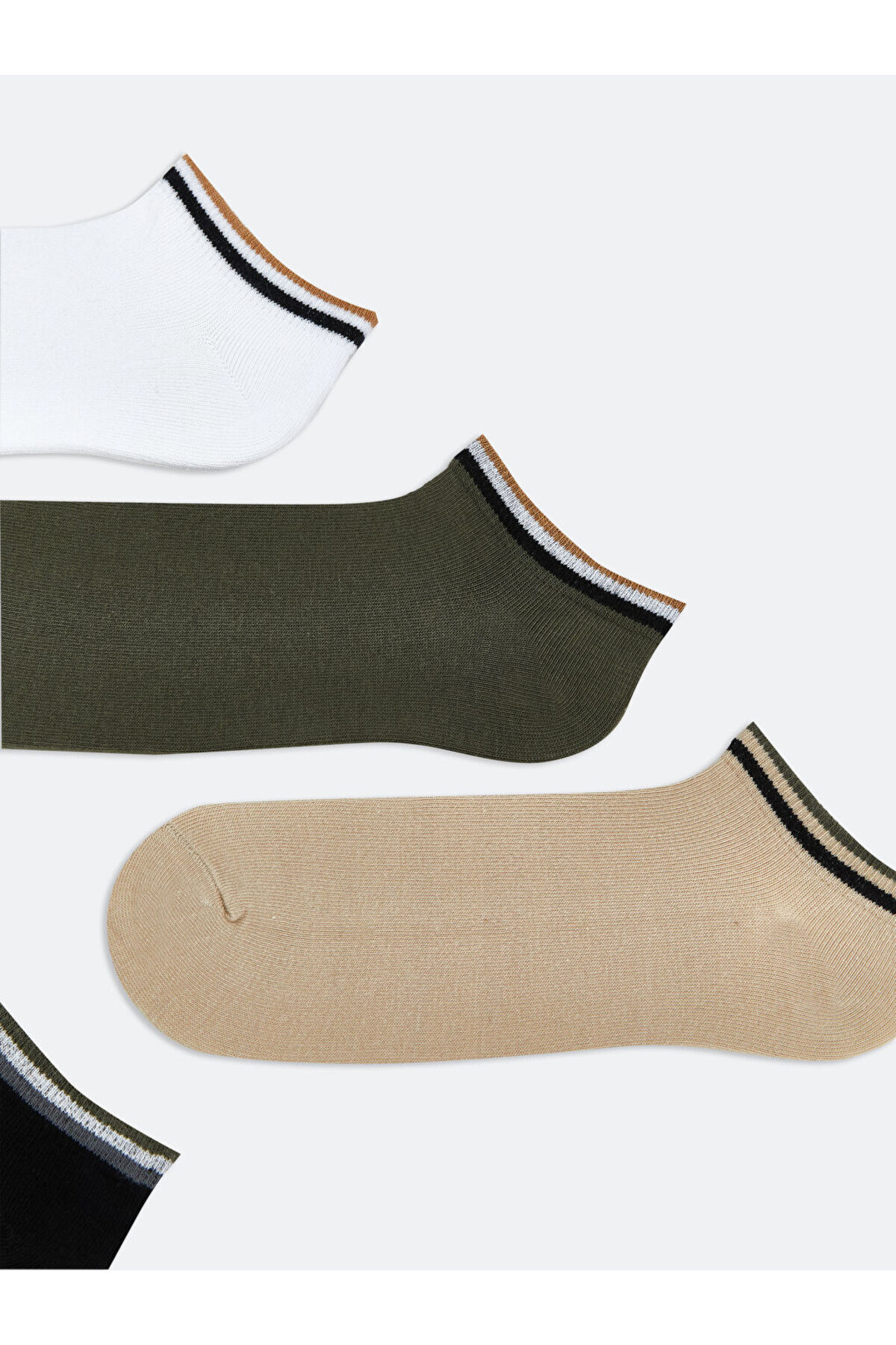 LC Waikiki-Create Your Style from Uzg Store |   Men's Booties Socks 5-Piece 2