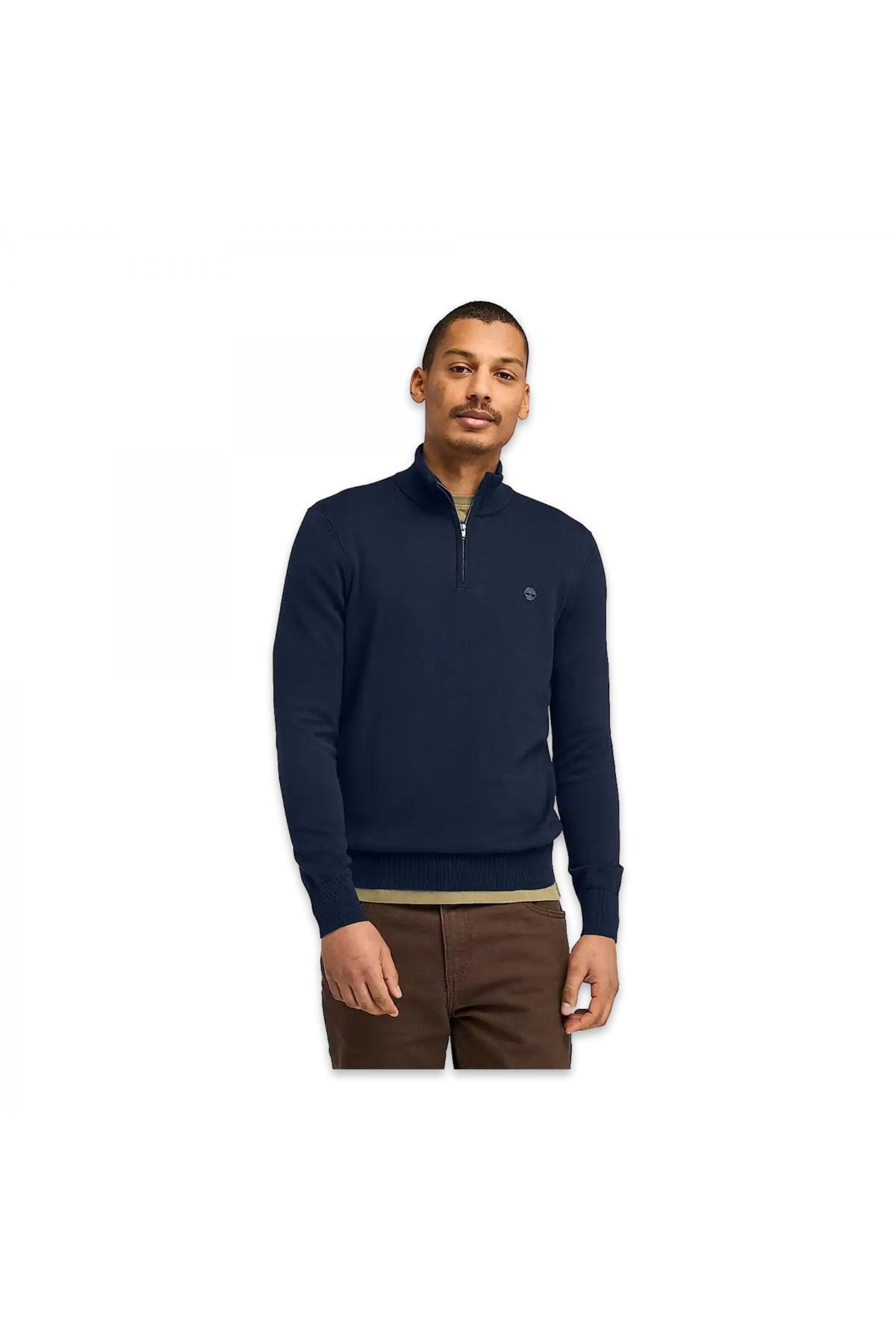 Timberland Tb0A2Bmx Williams River Cotton Yd 1/4 Zip Sweater