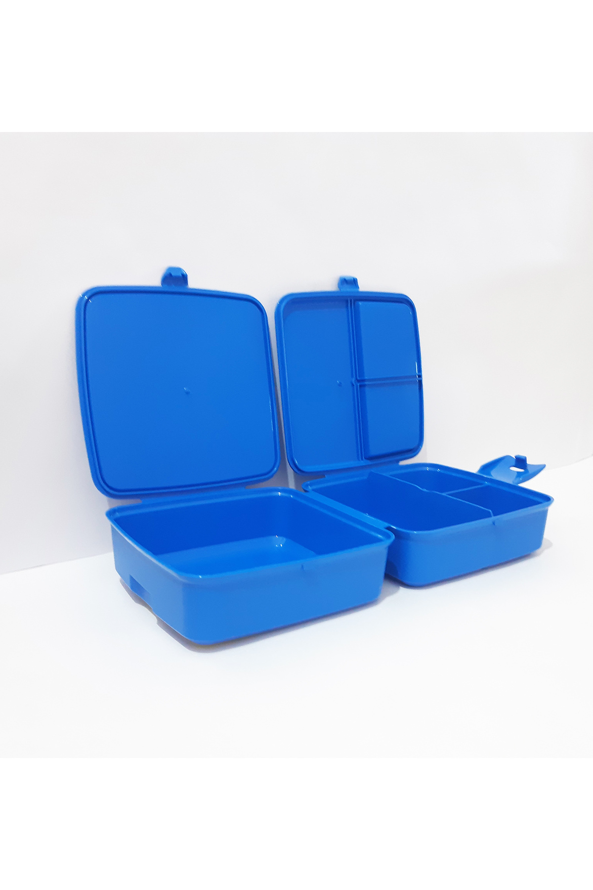 renkli çiçekler-Lunch Box 13X13X9 cm Patterned Lunch Box Food Storage Container for School 6