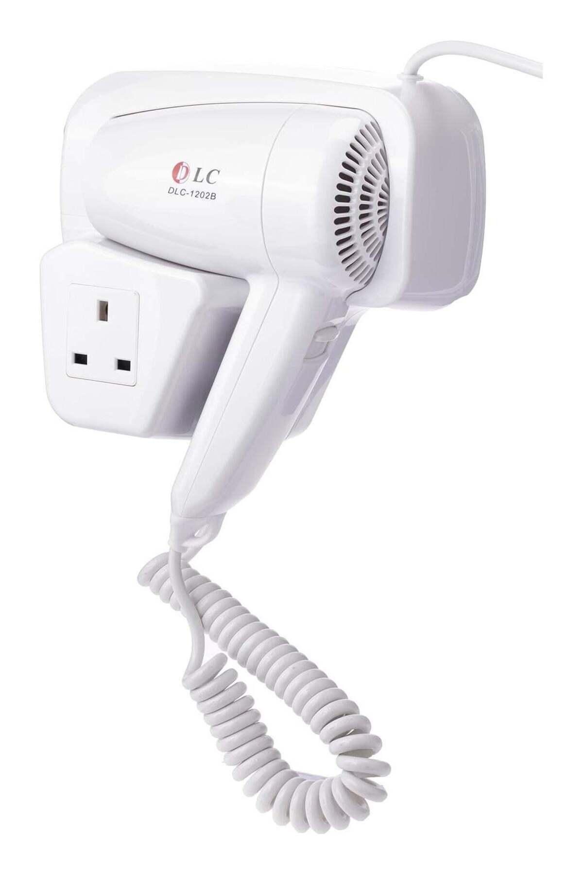 مجفف شعر مثبت على الحائط بقوة 1200 واط