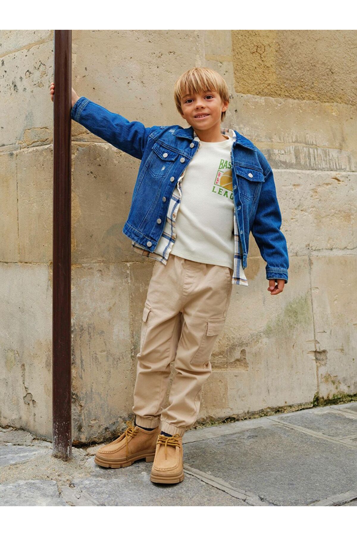 LC Waikiki-Create Your Style from Uzg Store |   Boys Cargo Jogger Pants with Elastic Waist 1
