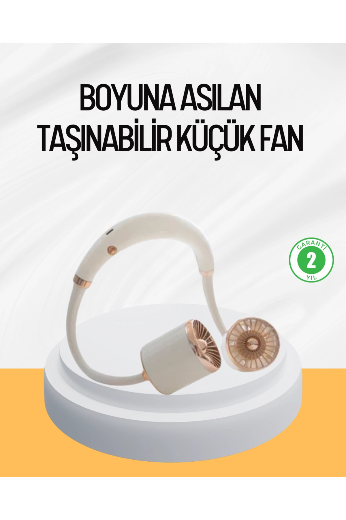 işhahome Katlanabilir Asılabilir Fan USB Şarjlı Hafif ve Sessiz Tasarım