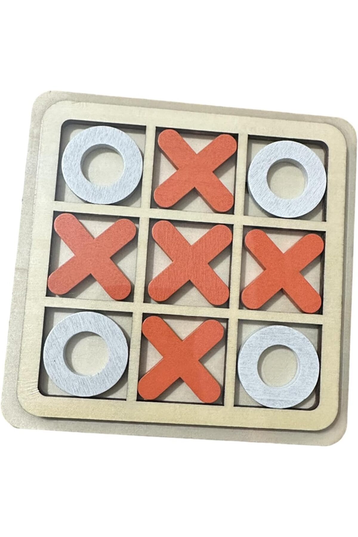 WoodStory Ahşap OX Oyunu Eğitici Montessori Zeka Oyunu Tic-Tac-Toe Oyunu Çocuklar İçin Eğlenceli Oyunlar fotoğrafı 3 (önizleme)