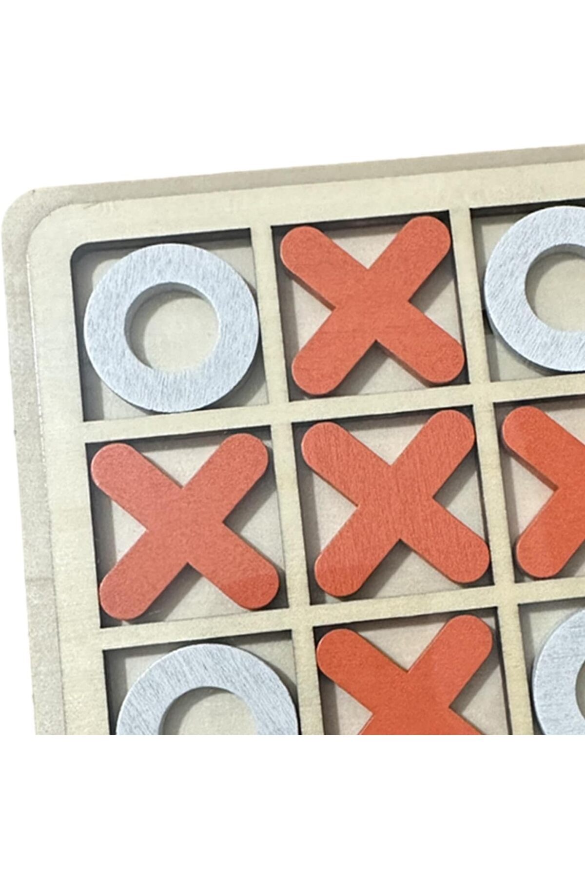 WoodStory Ahşap OX Oyunu Eğitici Montessori Zeka Oyunu Tic-Tac-Toe Oyunu Çocuklar İçin Eğlenceli Oyunlar fotoğrafı 5 (önizleme)