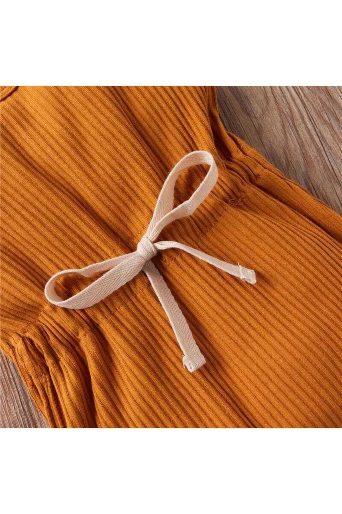 bebekpare Bebek Fitilli Beli Ipli Tulum Pamuklu Unısex fotoğrafı 3 (önizleme)