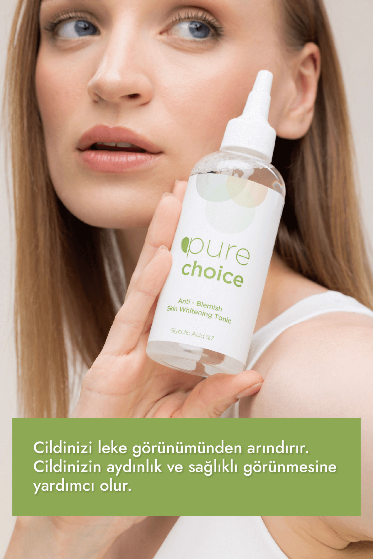 Leke Karşıtı Cilt Beyazlatıcı Tonik 200ml Glycolic Acid %7) — PC - 1004 — تصویر 3 از 6